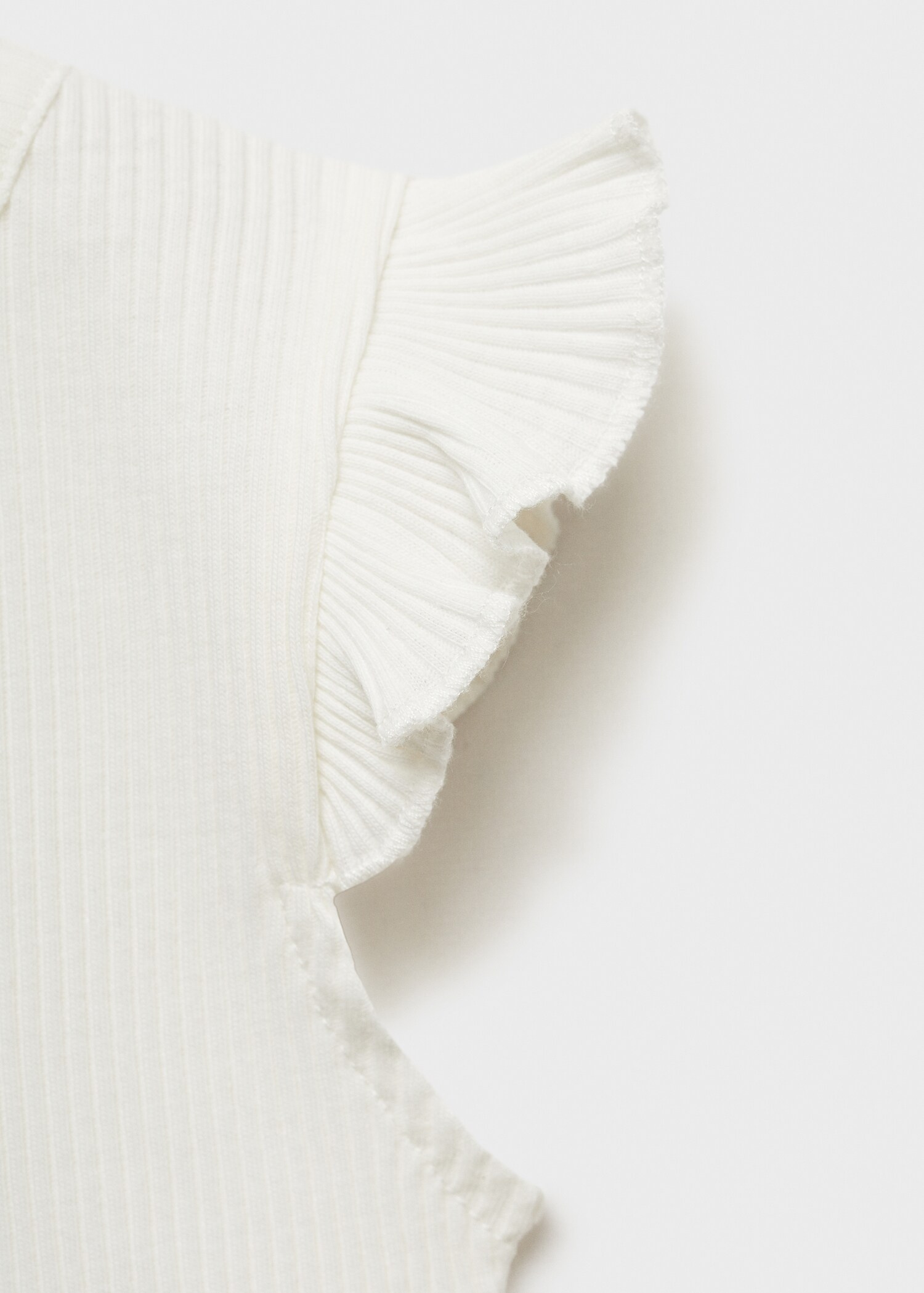 Frills cotton t-shirt - Details of the article 8