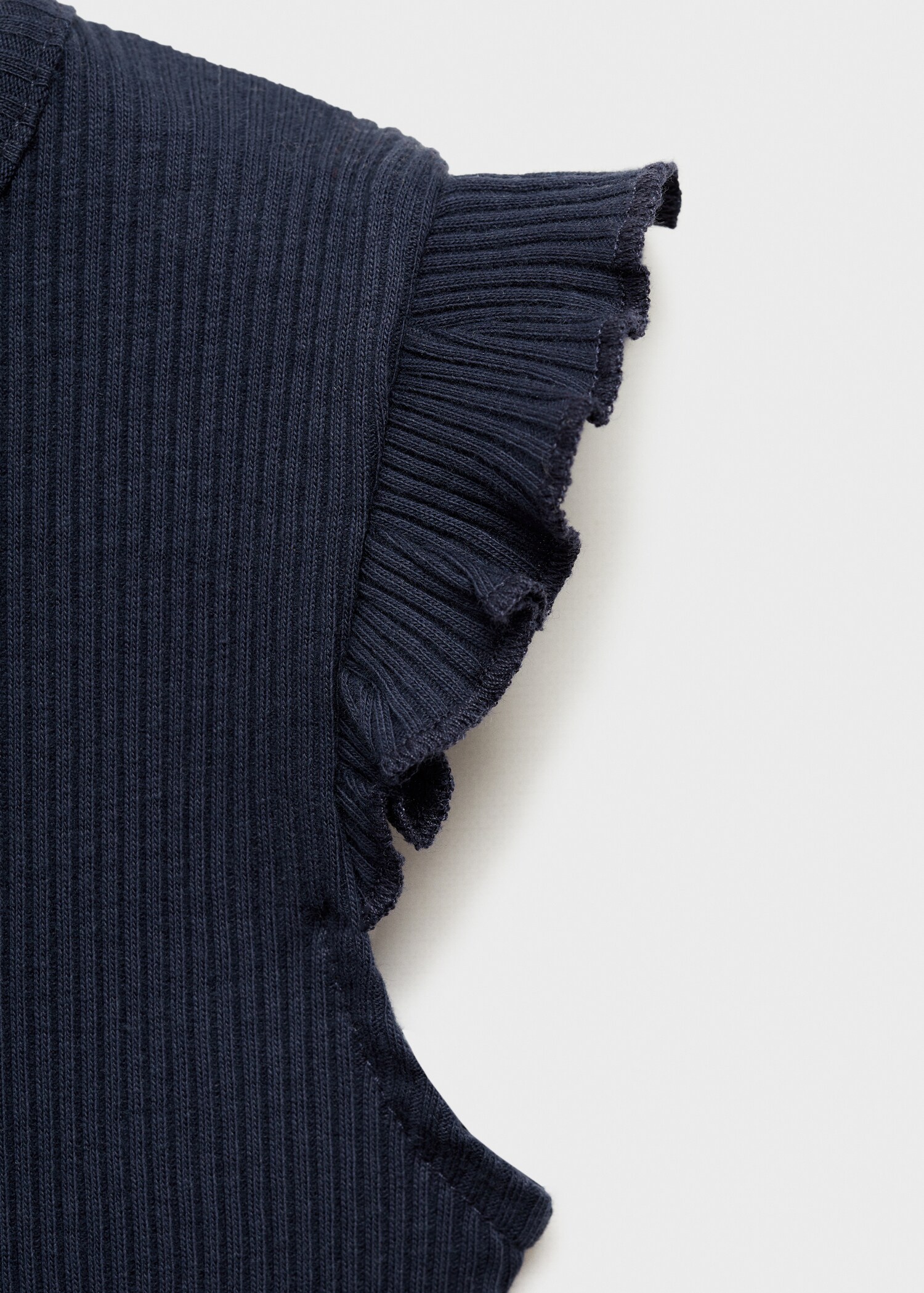 Frills cotton t-shirt - Details of the article 8
