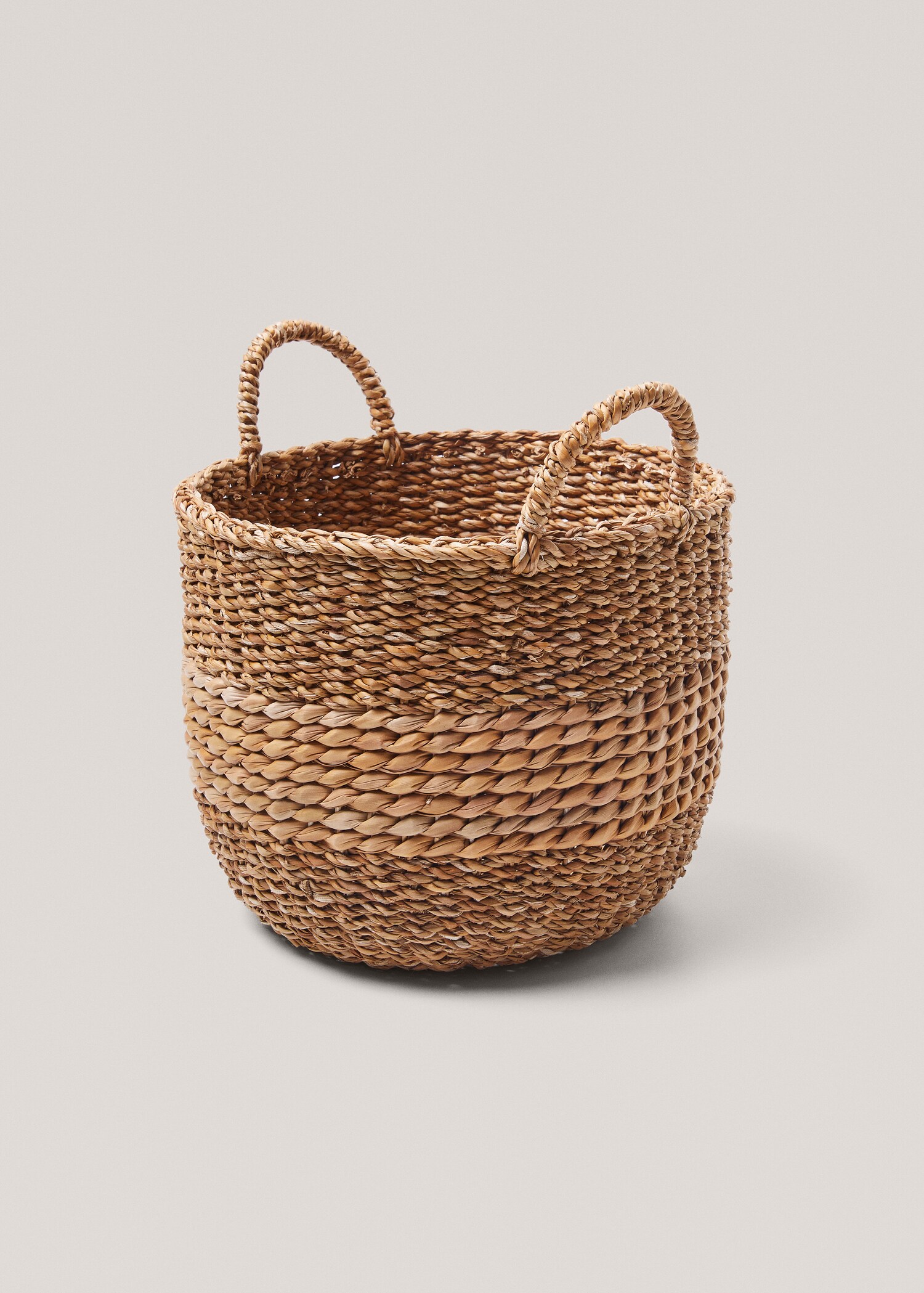 Panier rond fibres naturelles 36x25 cm - Détail de l'article 1