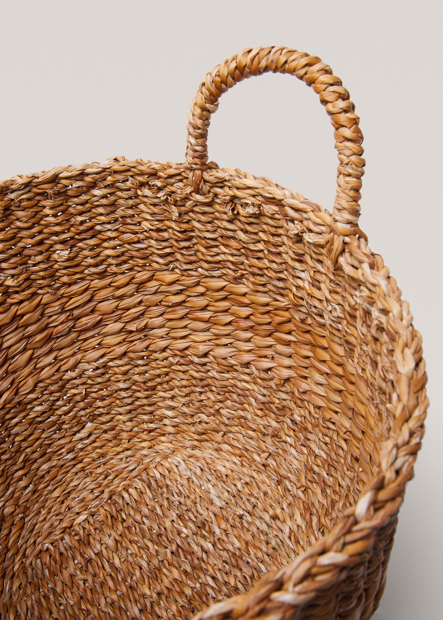 Panier rond fibres naturelles 36x25 cm - Détail de l'article 3