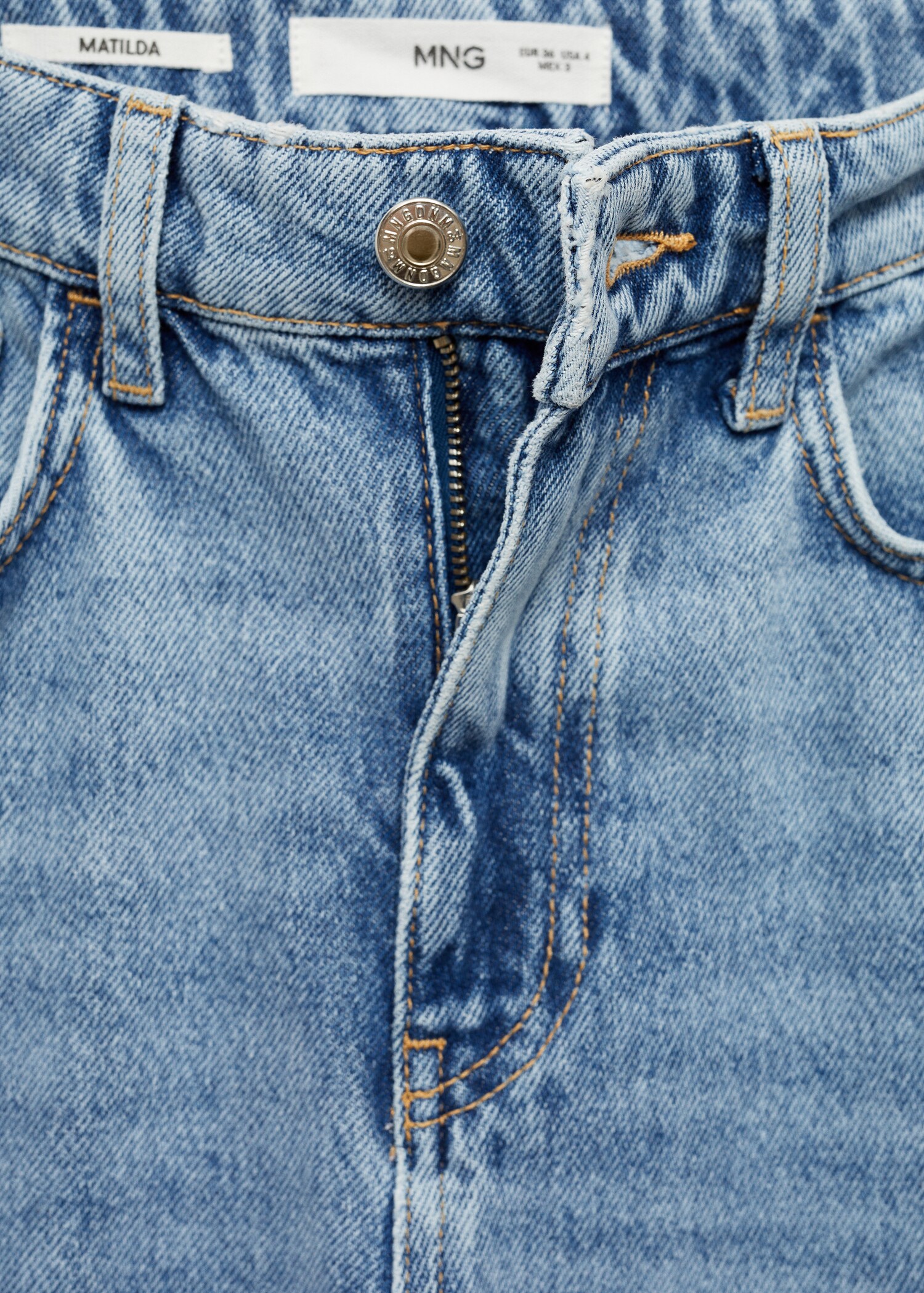 Jeans Matilda rectos tiro medio - Detalle del artículo 8