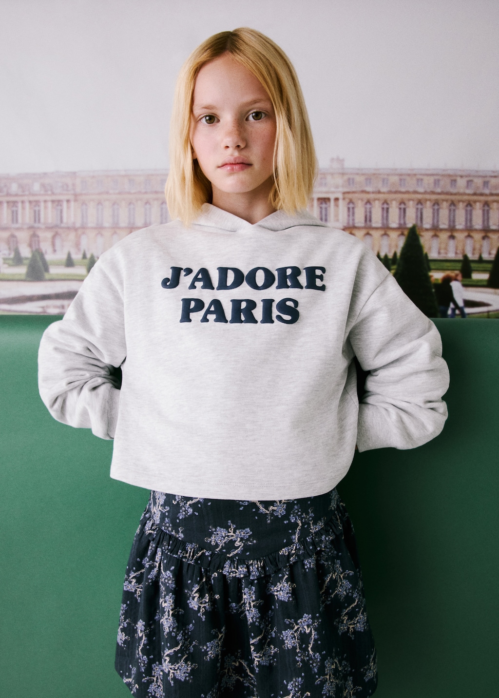 Jupe imprimee florale Enfants MANGO Luxembourg