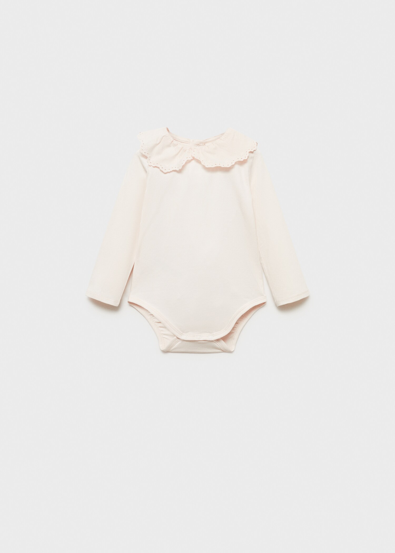 Body coton col brodé - Article sans modèle
