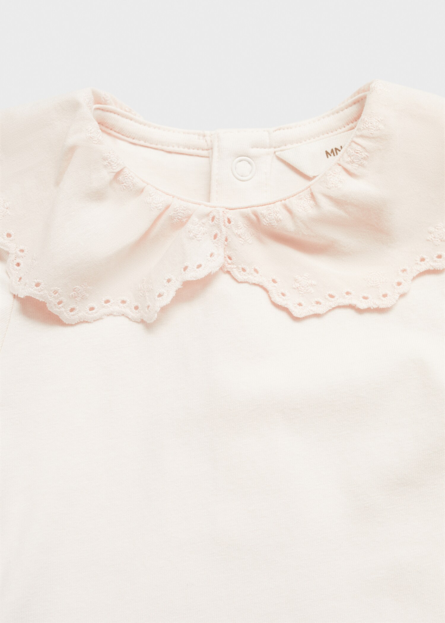 Body coton col brodé - Détail de l'article 0