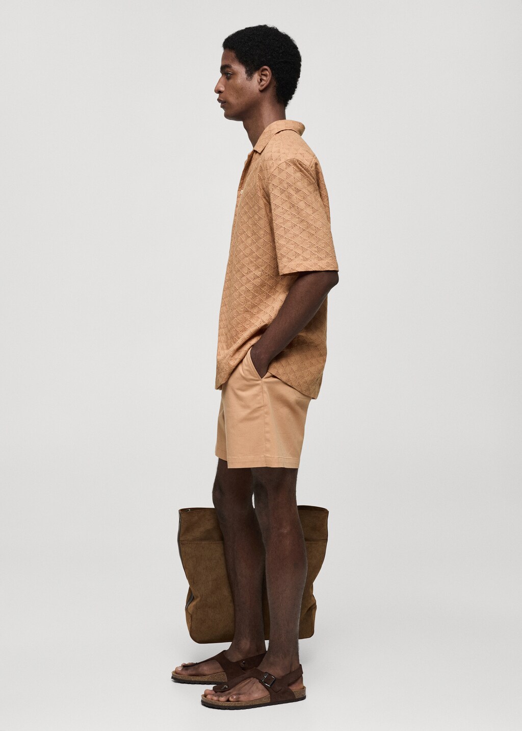 Camisas hombre mango cheap