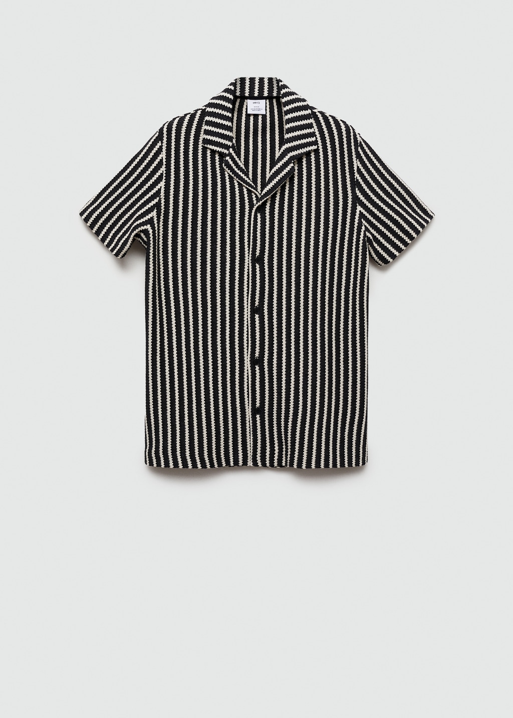 Crochet knitted shirt