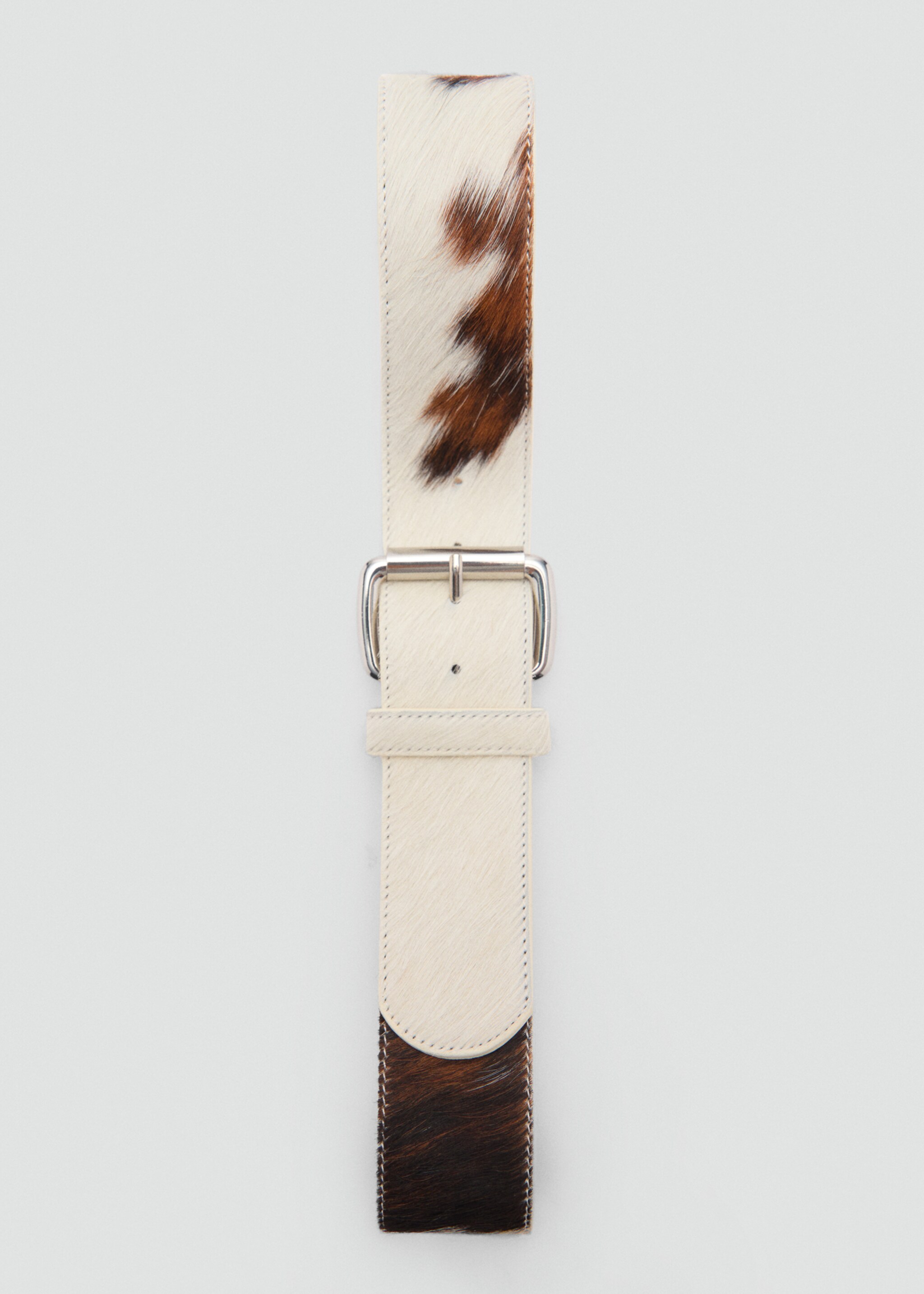 Buckle leather belt - Details of the article 2