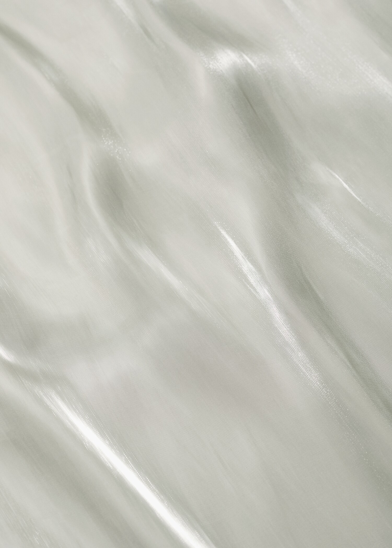 Asymmetrical satin dress - Details of the article 8