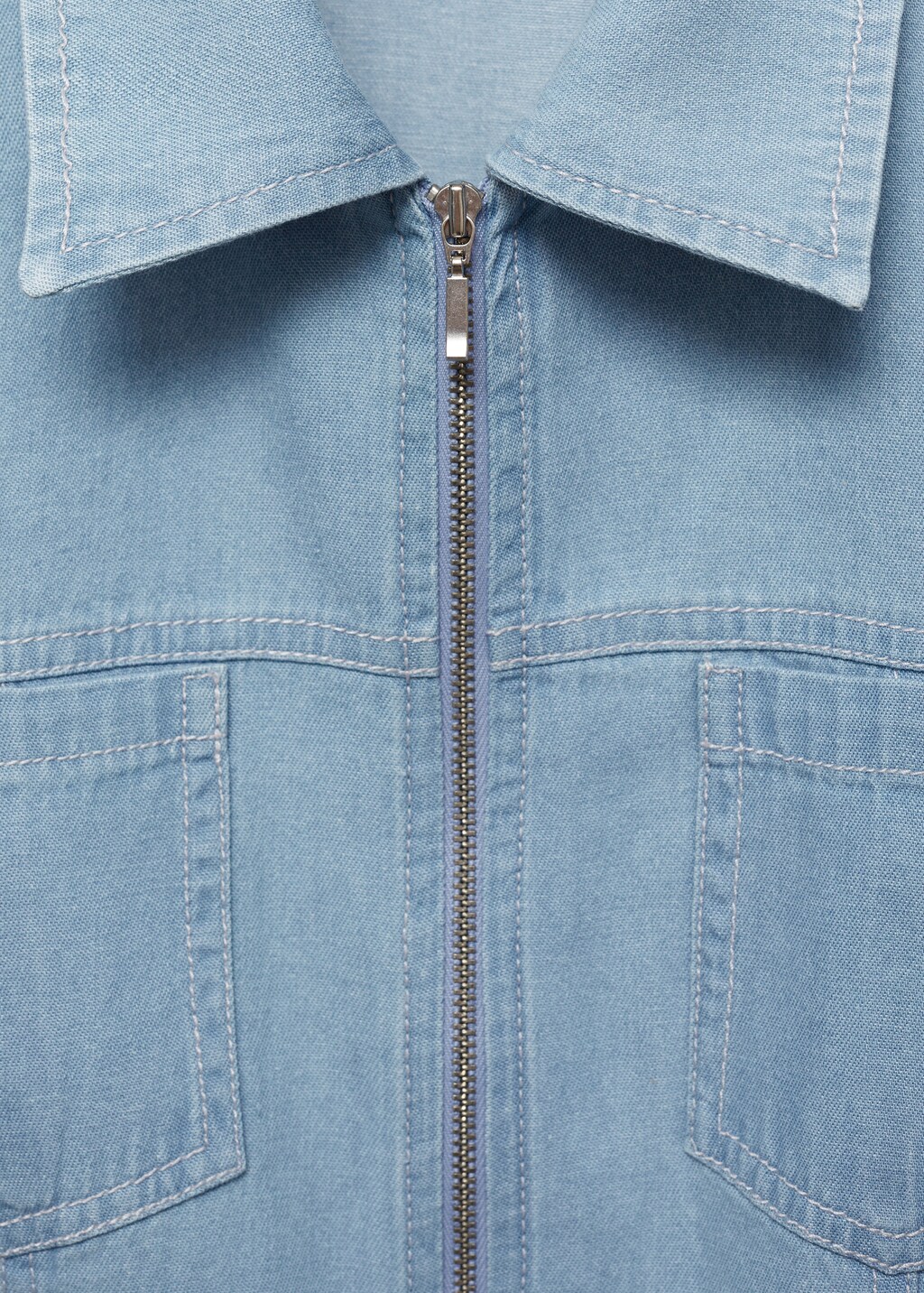 Mango denim jurk hotsell