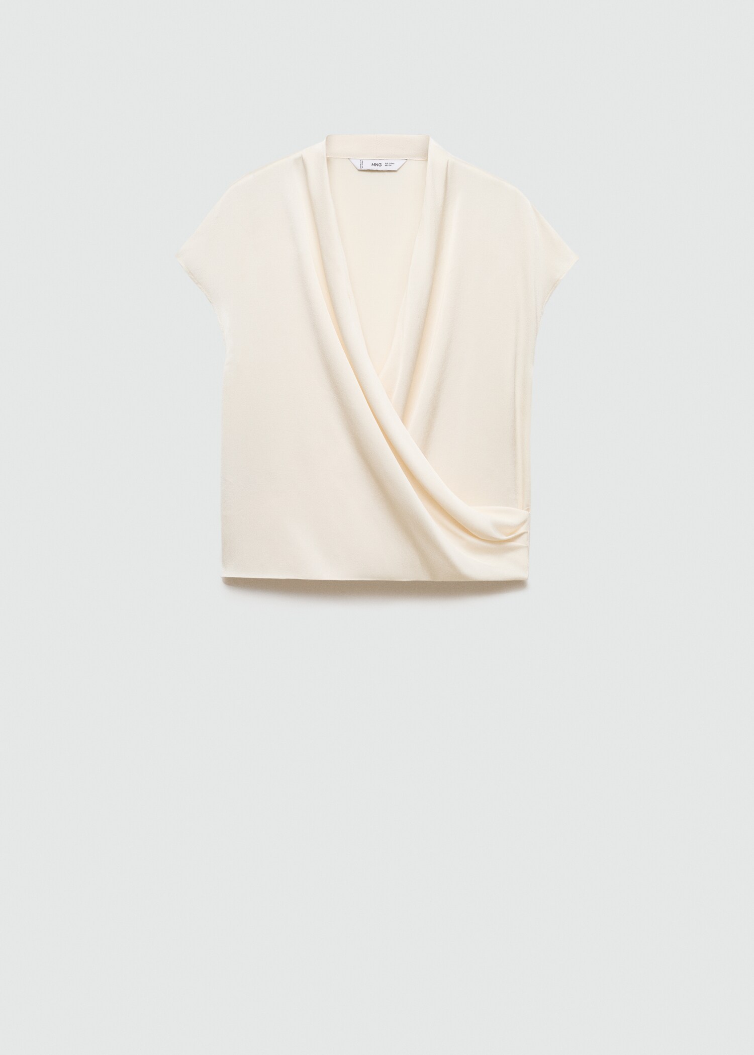 Sleeveless wrap blouse - Article without model