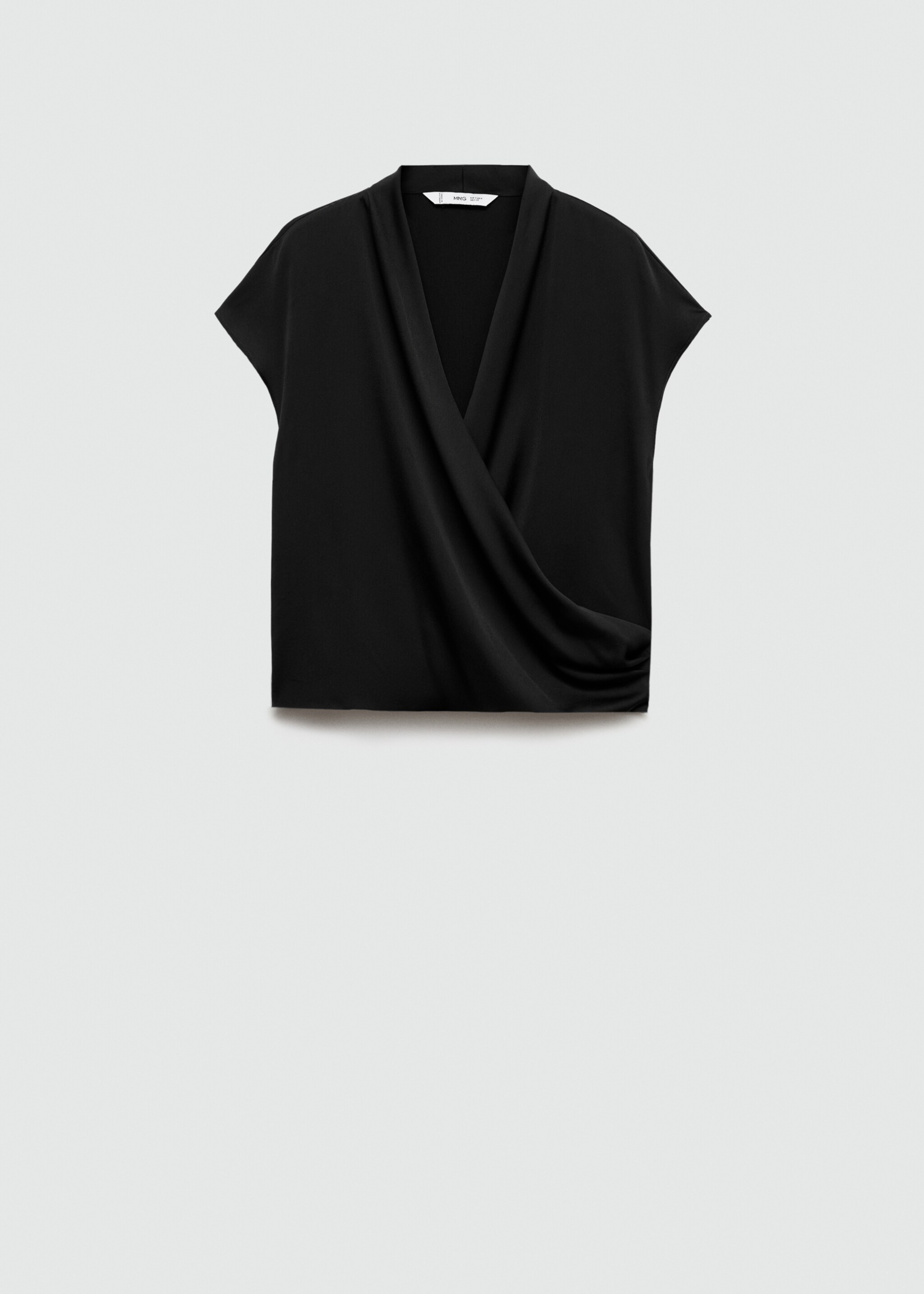 Blusa sin mangas cruzada - Artículo sin modelo