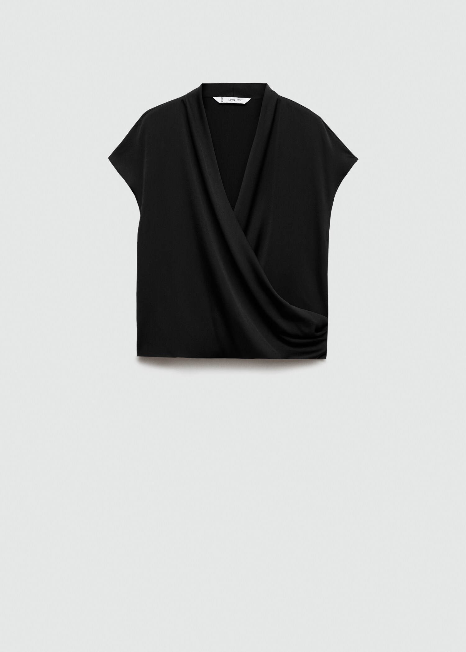 Sleeveless wrap blouse - Article without model
