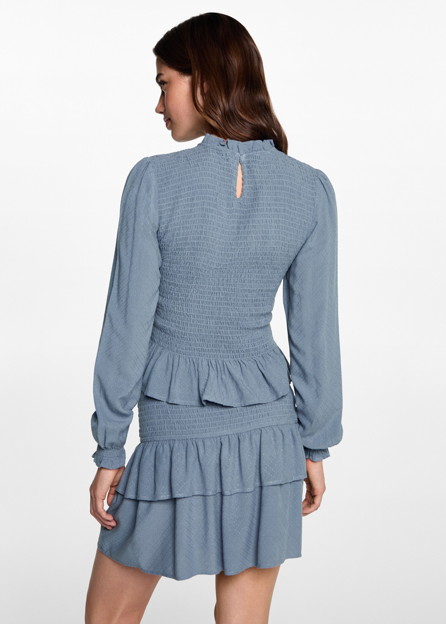 Ruched flowing blouse - Reverse of the article
