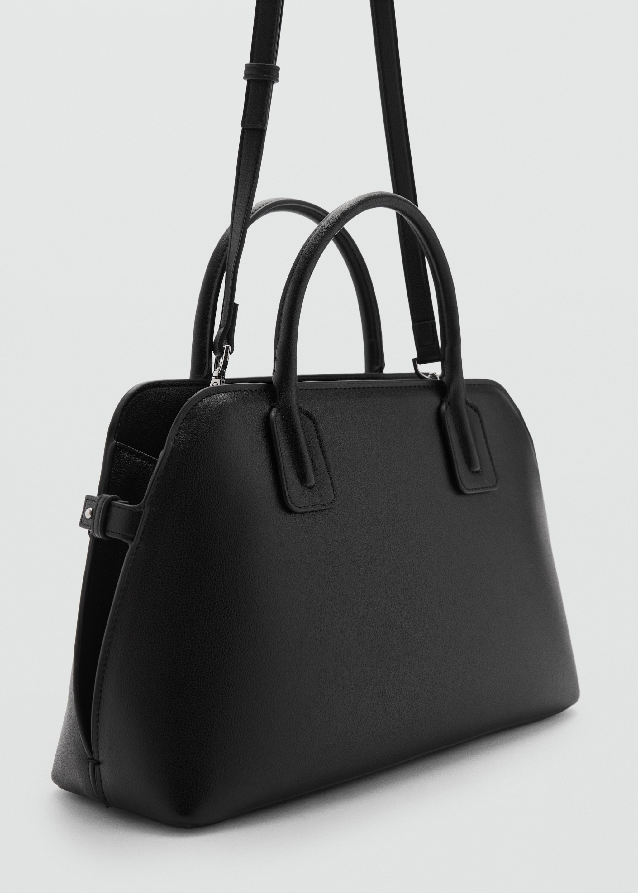 Double handle Bowling Bag Woman MANGO Kuwait double-handle-bowling-bag-woman-mango-kuwait