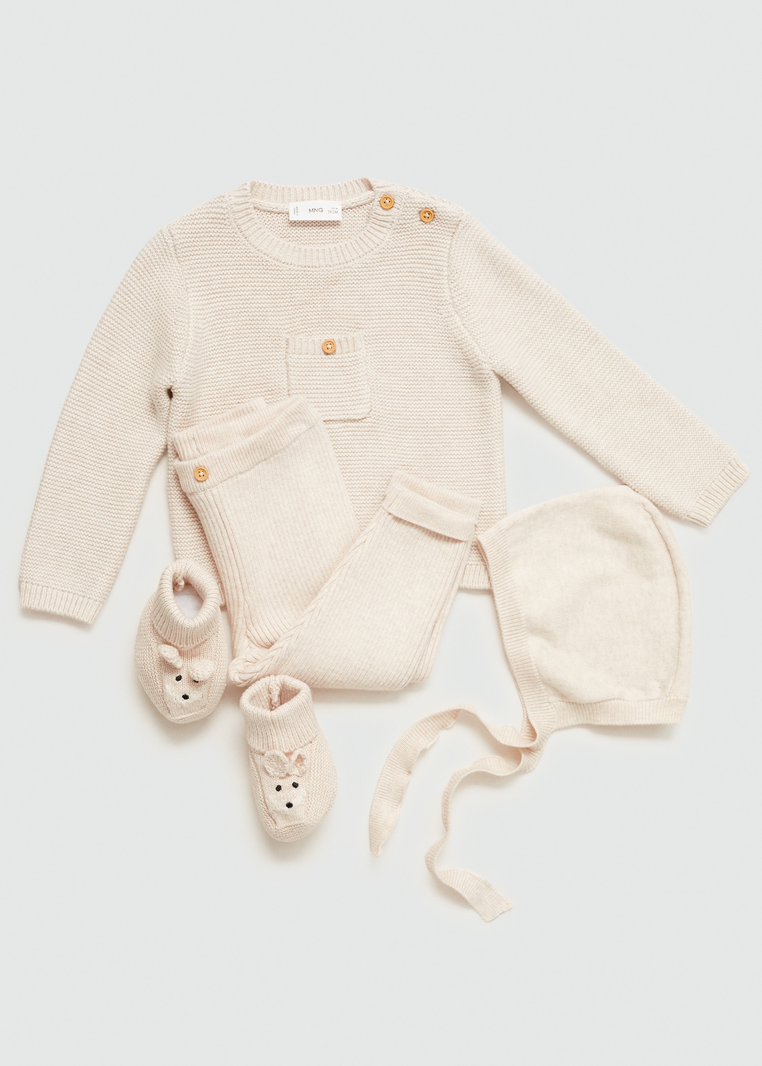 Knit pocket sweater - Details of the article 1