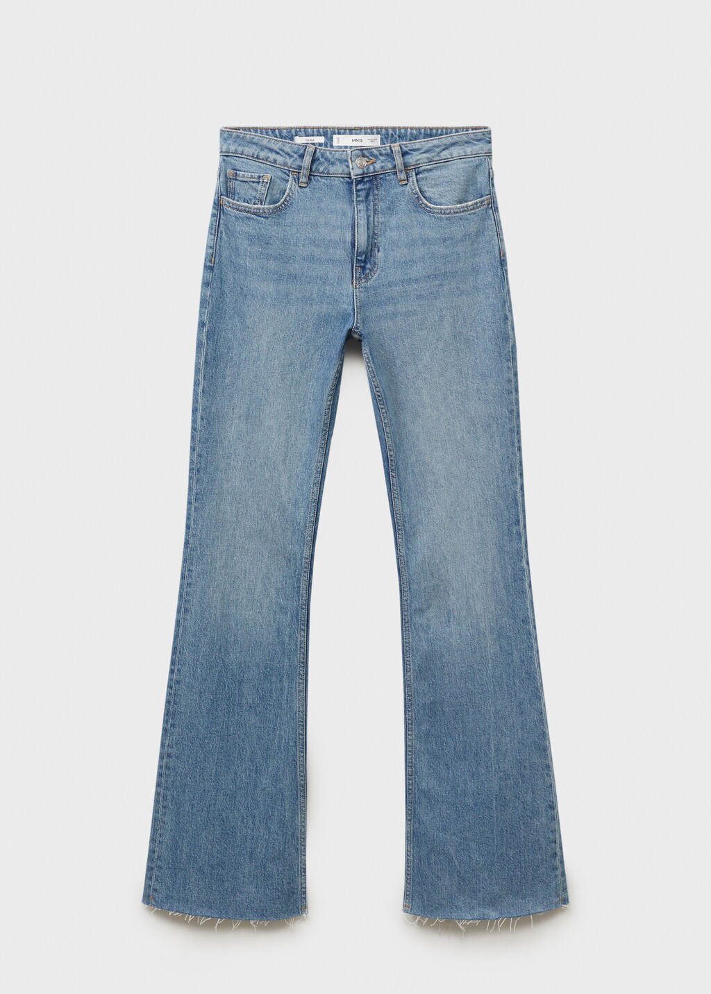 Vaqueros flare mango hotsell
