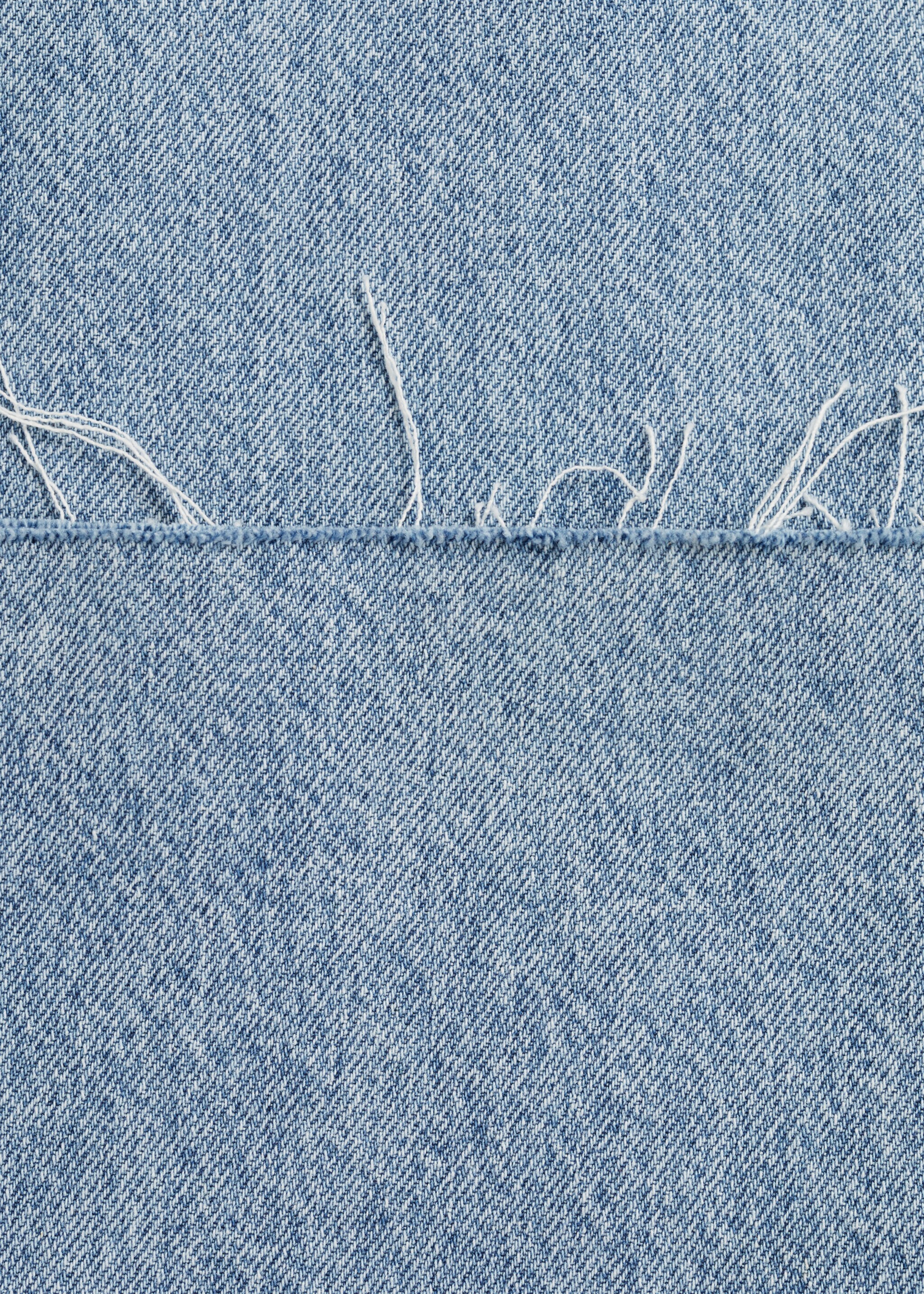 Danila high-waisted wide leg jeans - Details of the article 0, Medium Blue. Ref: 77044056-00.