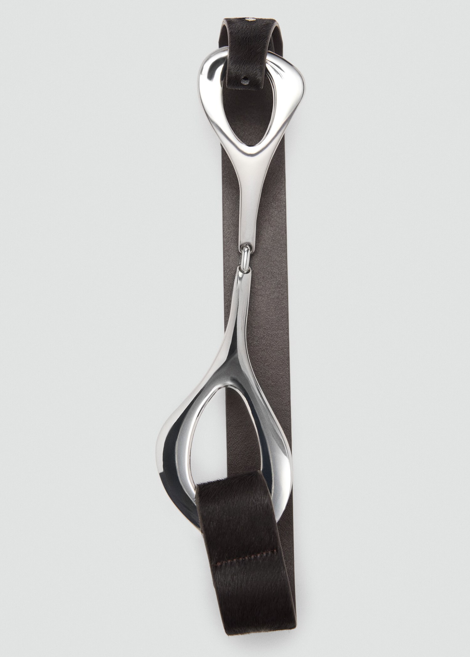 Ceinture en cuir fermeture métallique - Détail de l'article 1