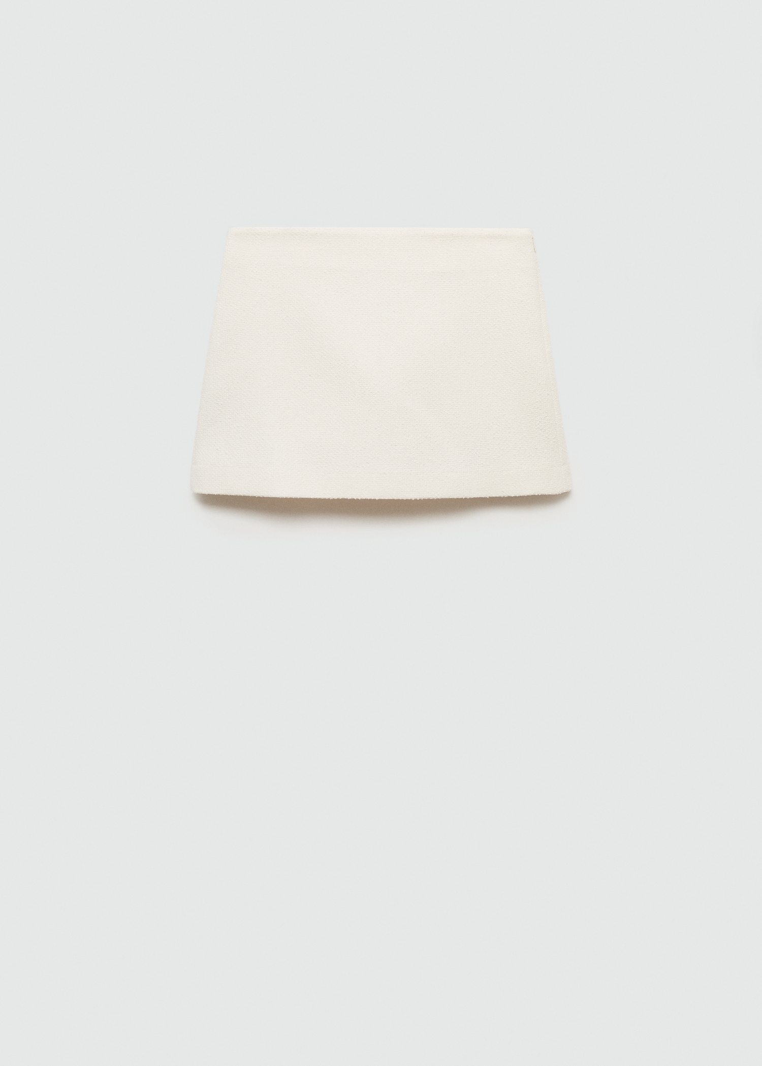 Tweed miniskirt - Article without model