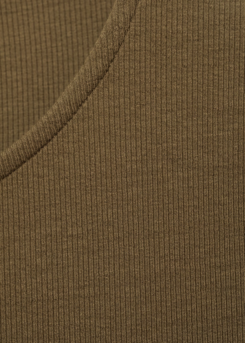 Flared dress combined fabric