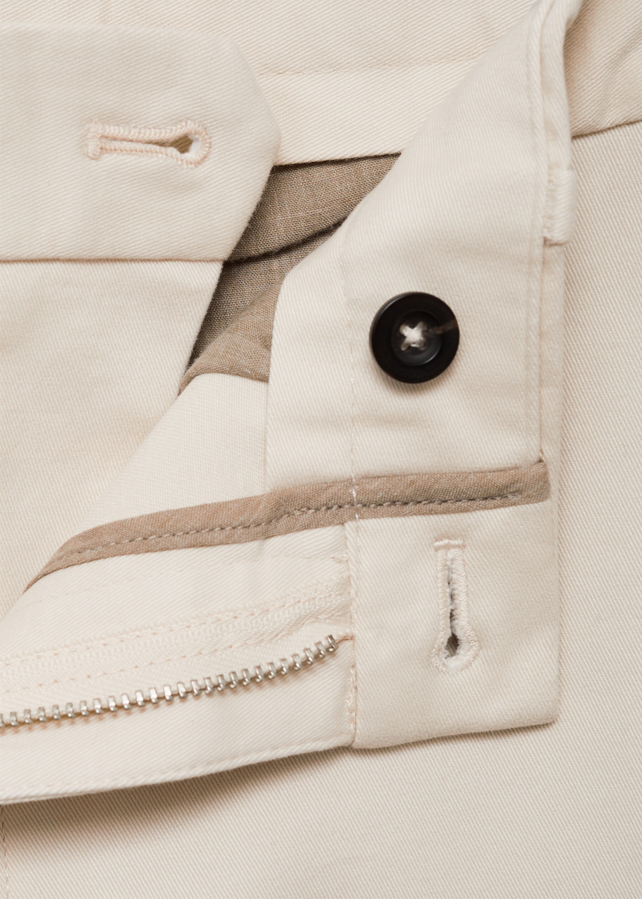Pantalón chino slim fit sarga - Detalle del artículo 8