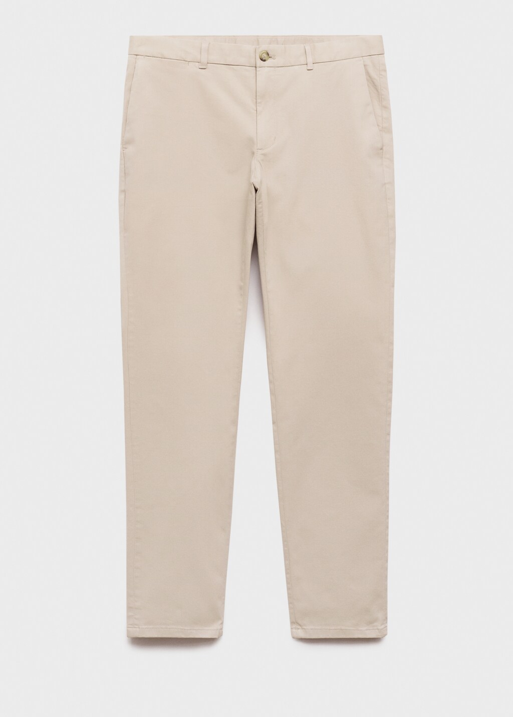 Slim fit serge chino pants - Men | MANGO USA