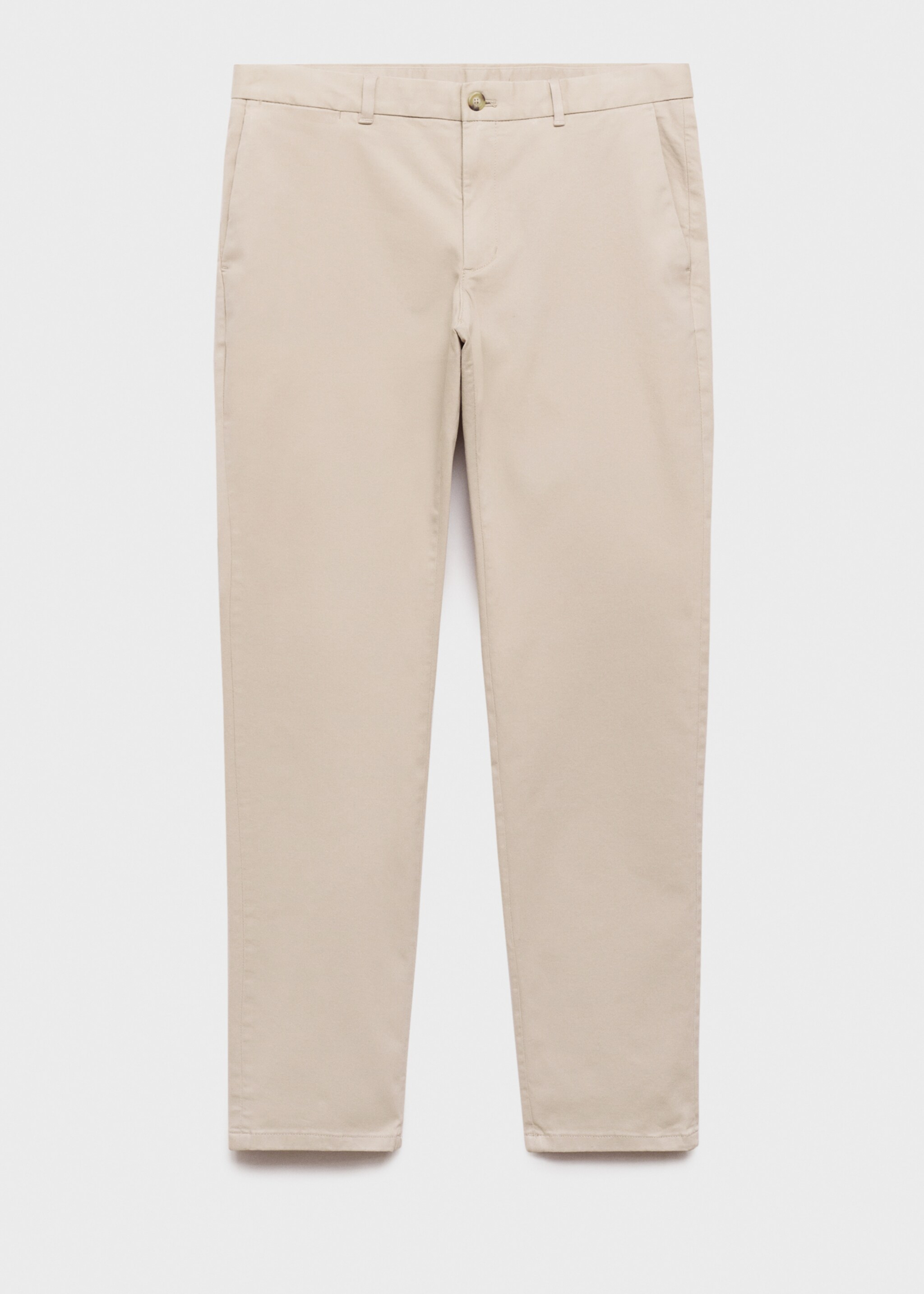 Dar kesim serj chino pantolon - Modelsiz ürün