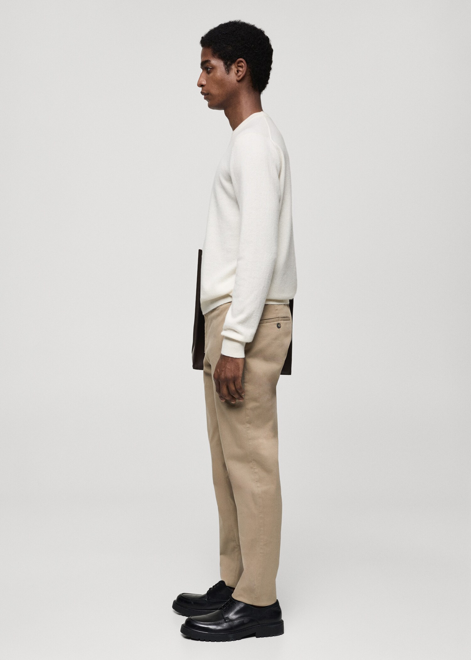 Pantalón chino slim fit sarga - Detalle del artículo 2