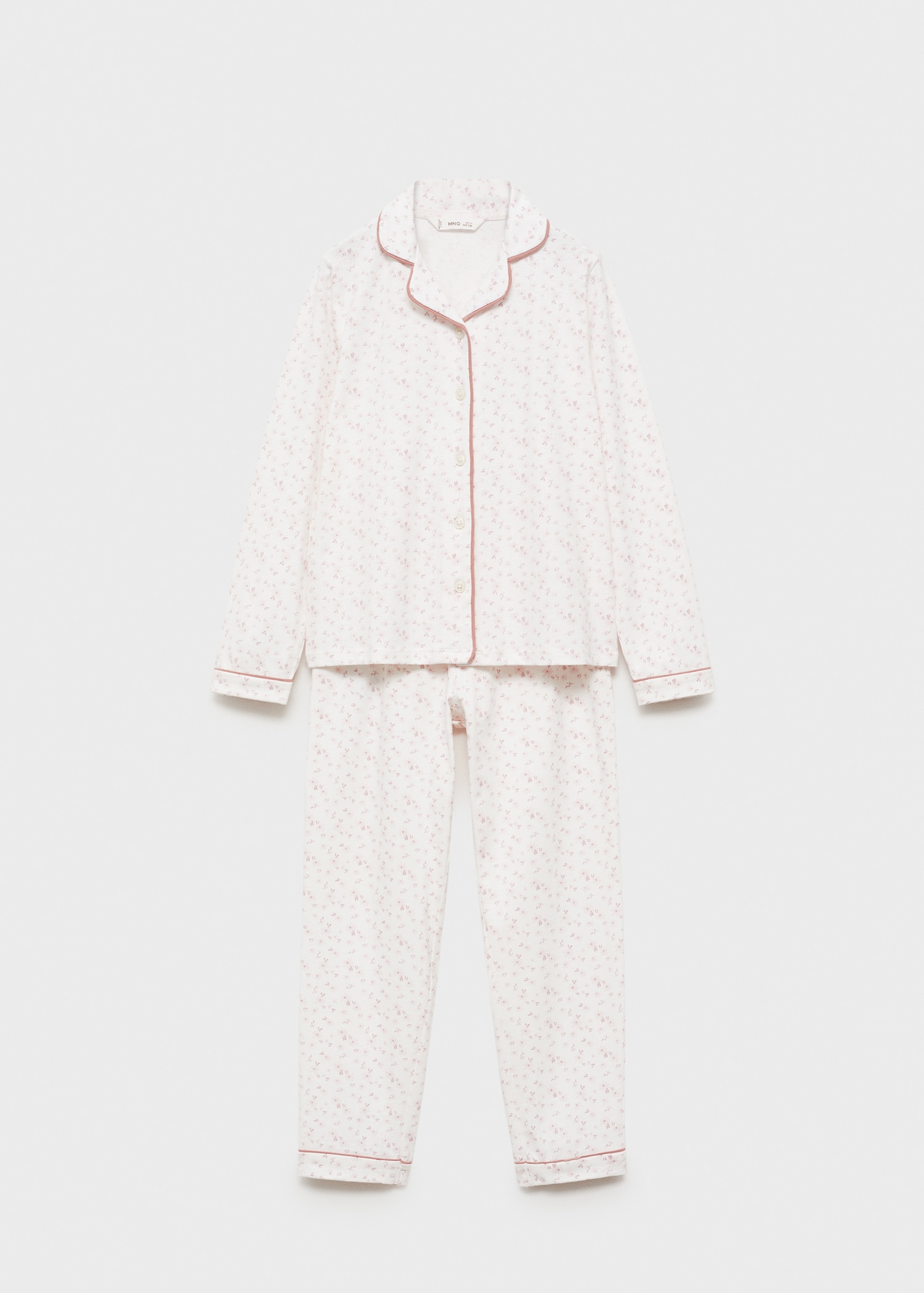Printed cotton pyjamas - Article without model