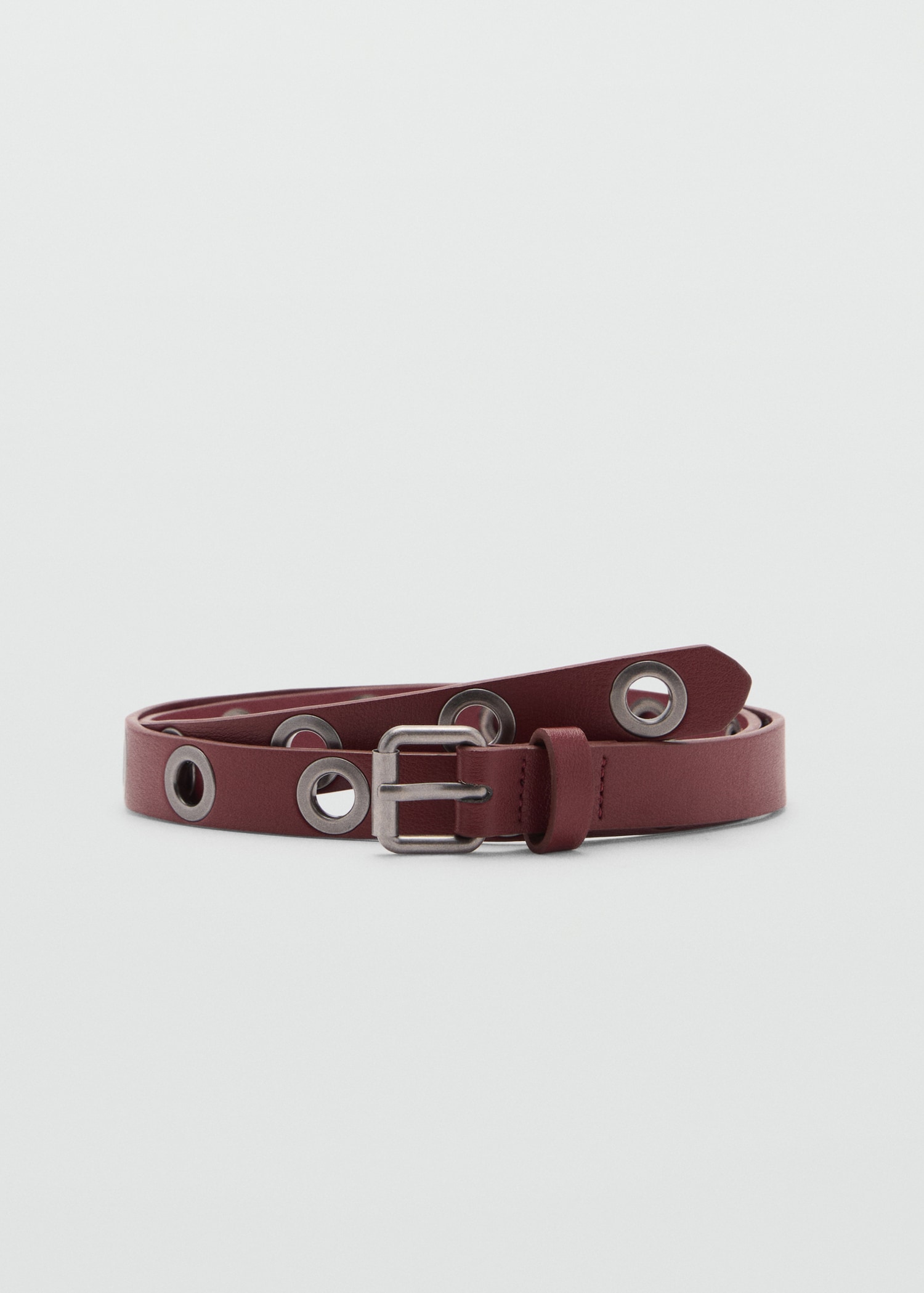 Belt with metal eyelets - Article without model