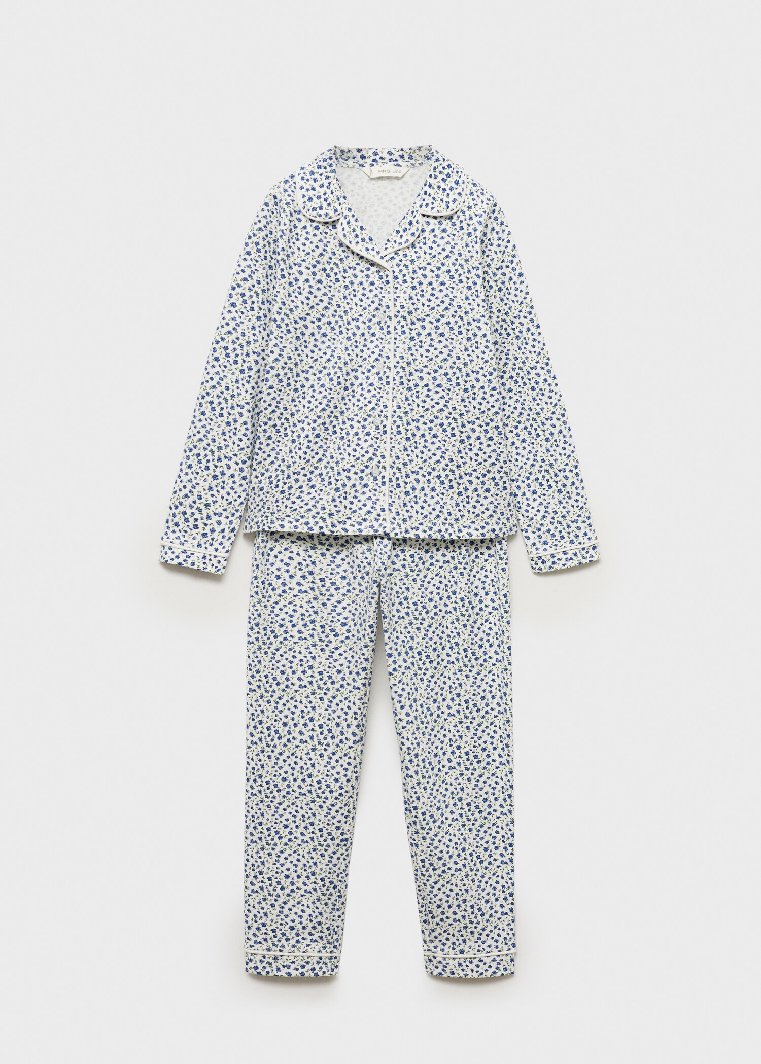 Floral cotton pyjamas - Article without model