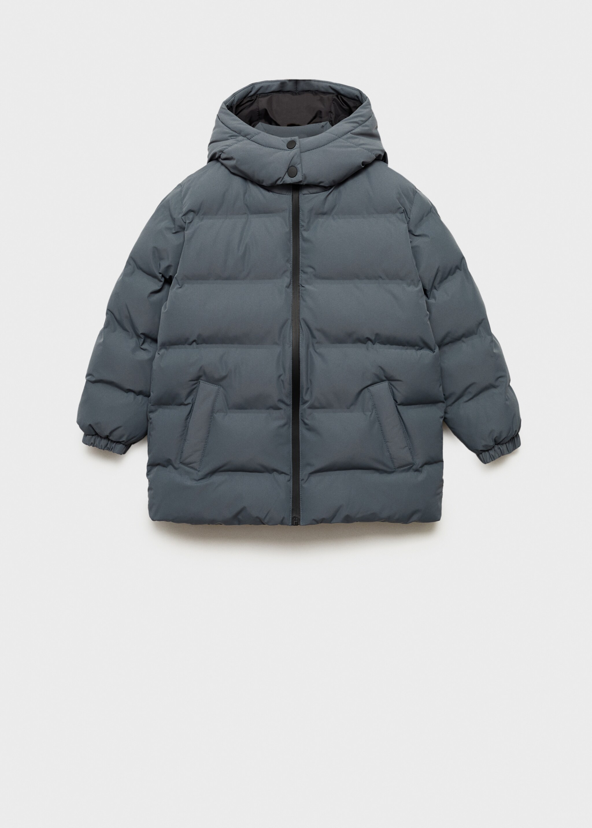 Hood quilted coat - Article without model