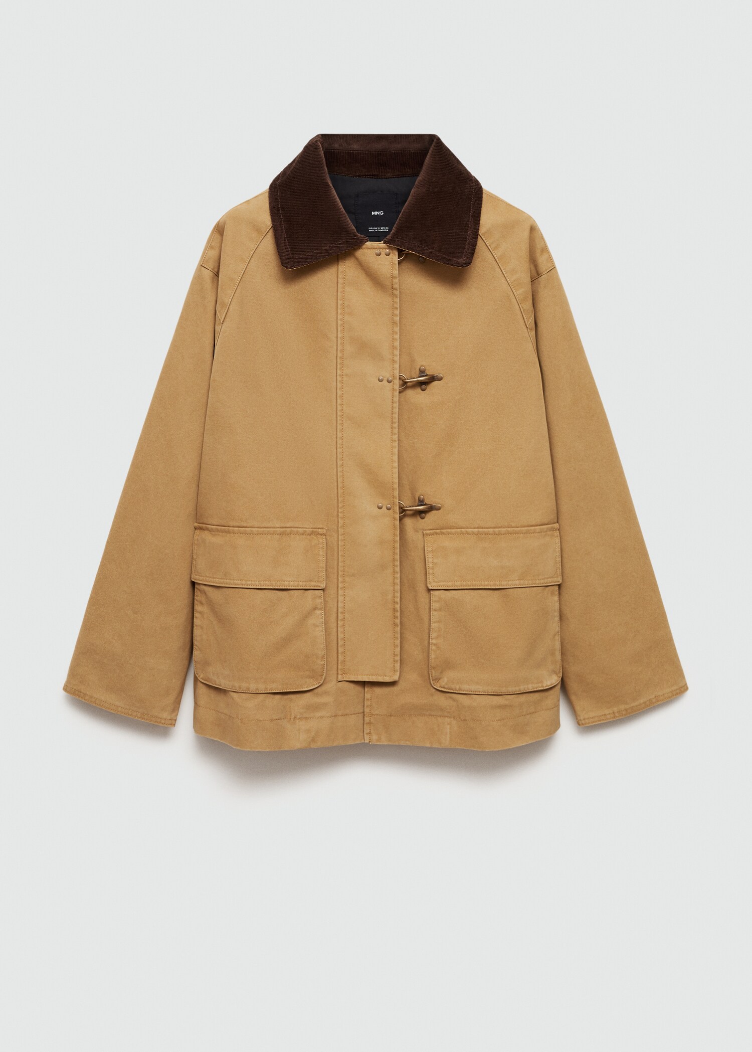 Parka coton à poches - Article sans modèle