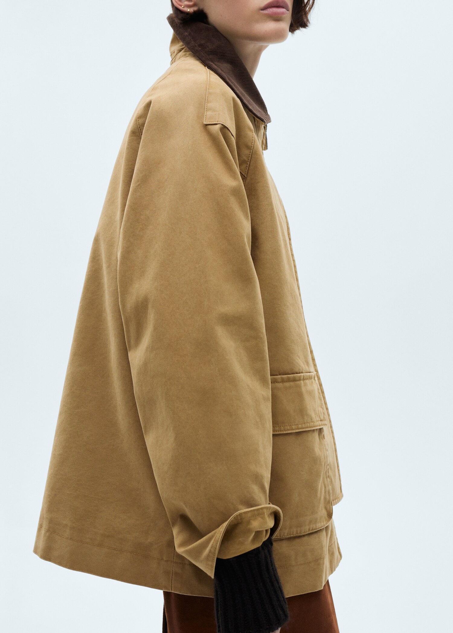 Parka coton à poches - Détail de l'article 6