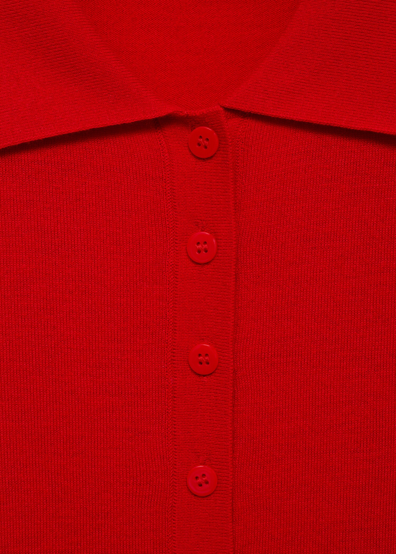 Polo-neck cardigan - Details of the article 8