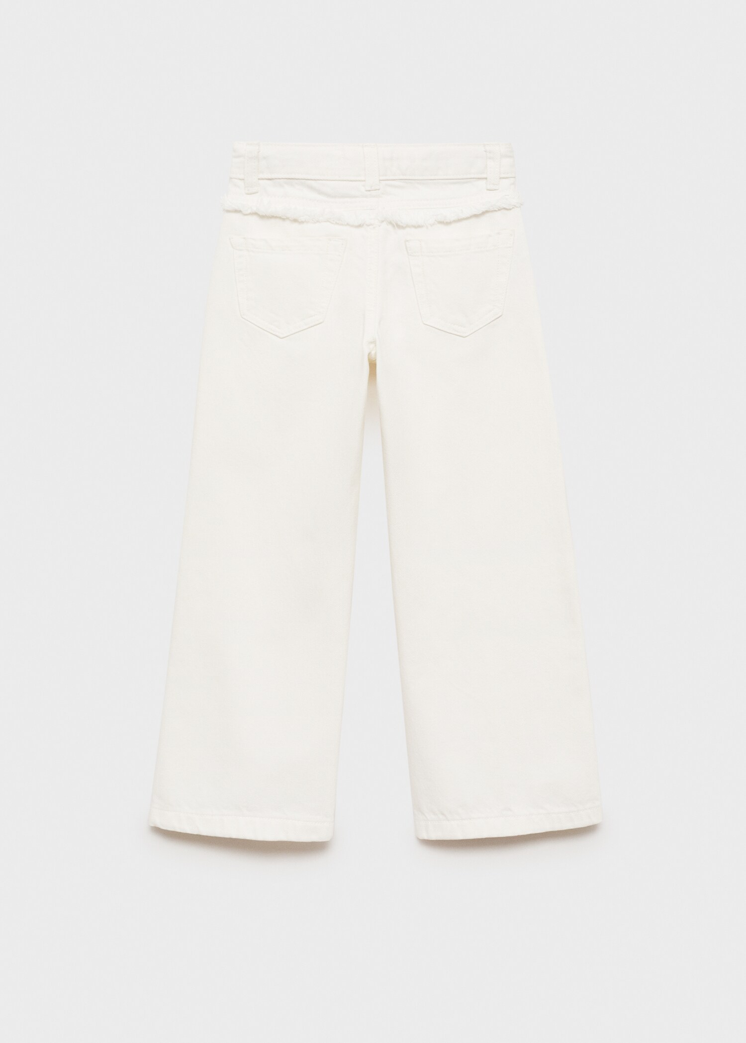 Jeans wide leg - Reverse of the article