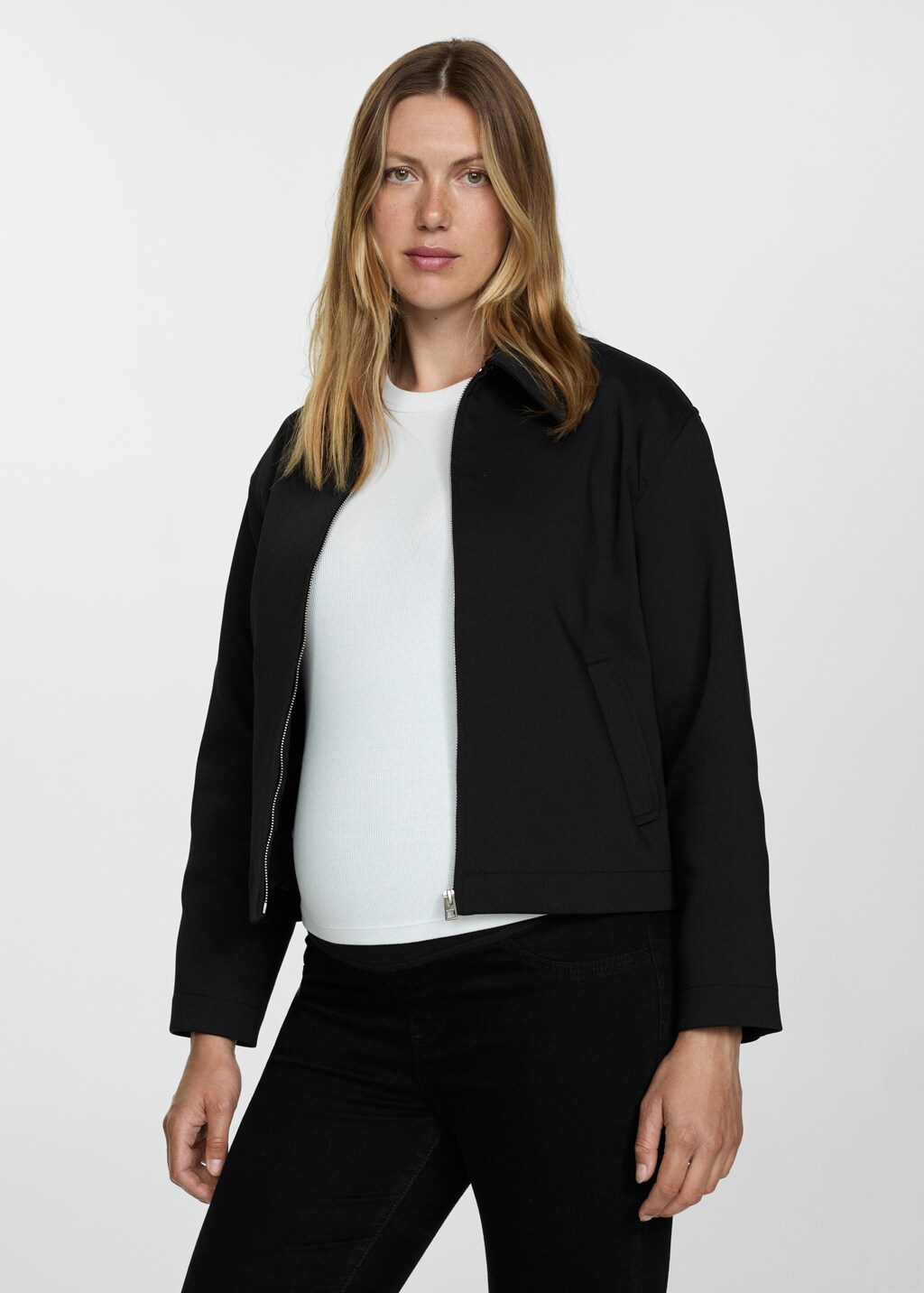 Mango Maternity flared jeans
