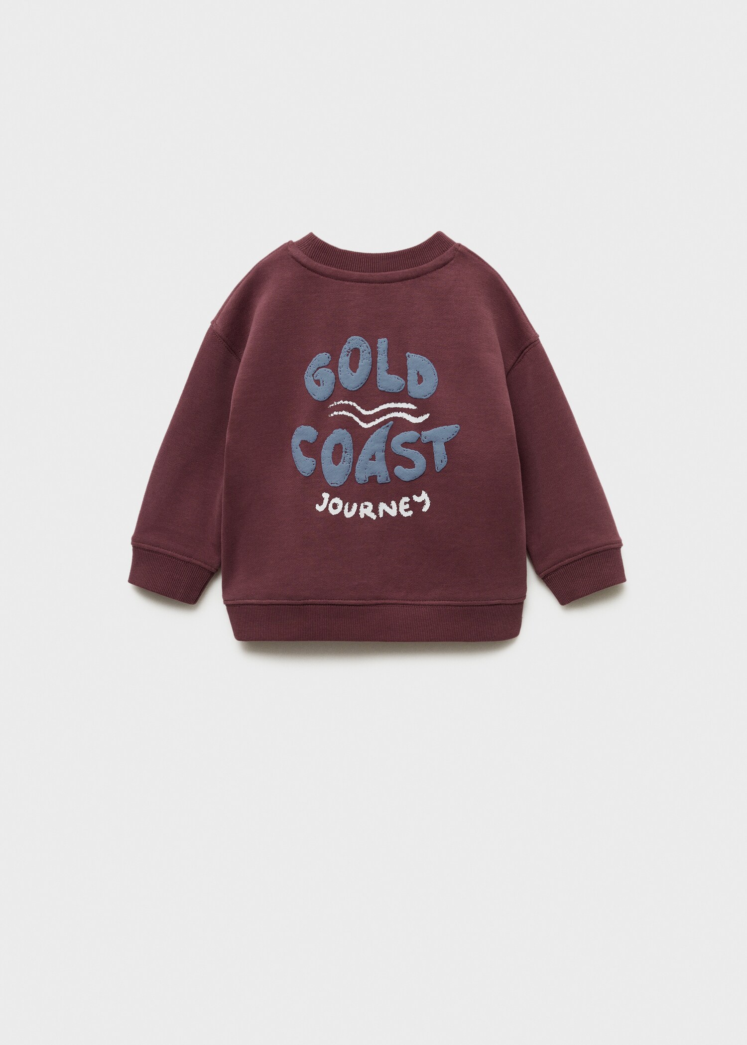 Side-pocket sweatshirt - Reverse of the article