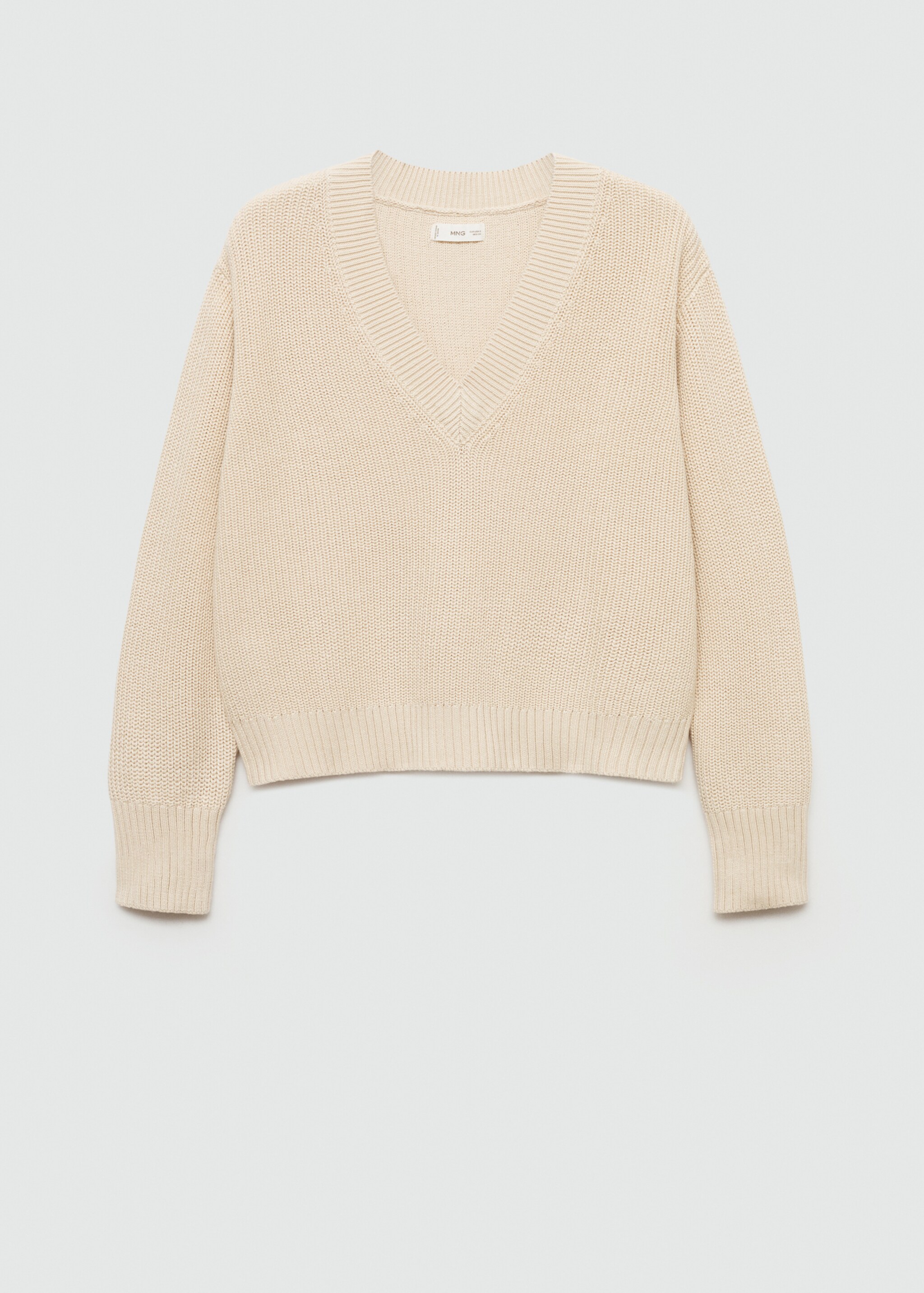 Pull-over à col en V - Article sans modèle