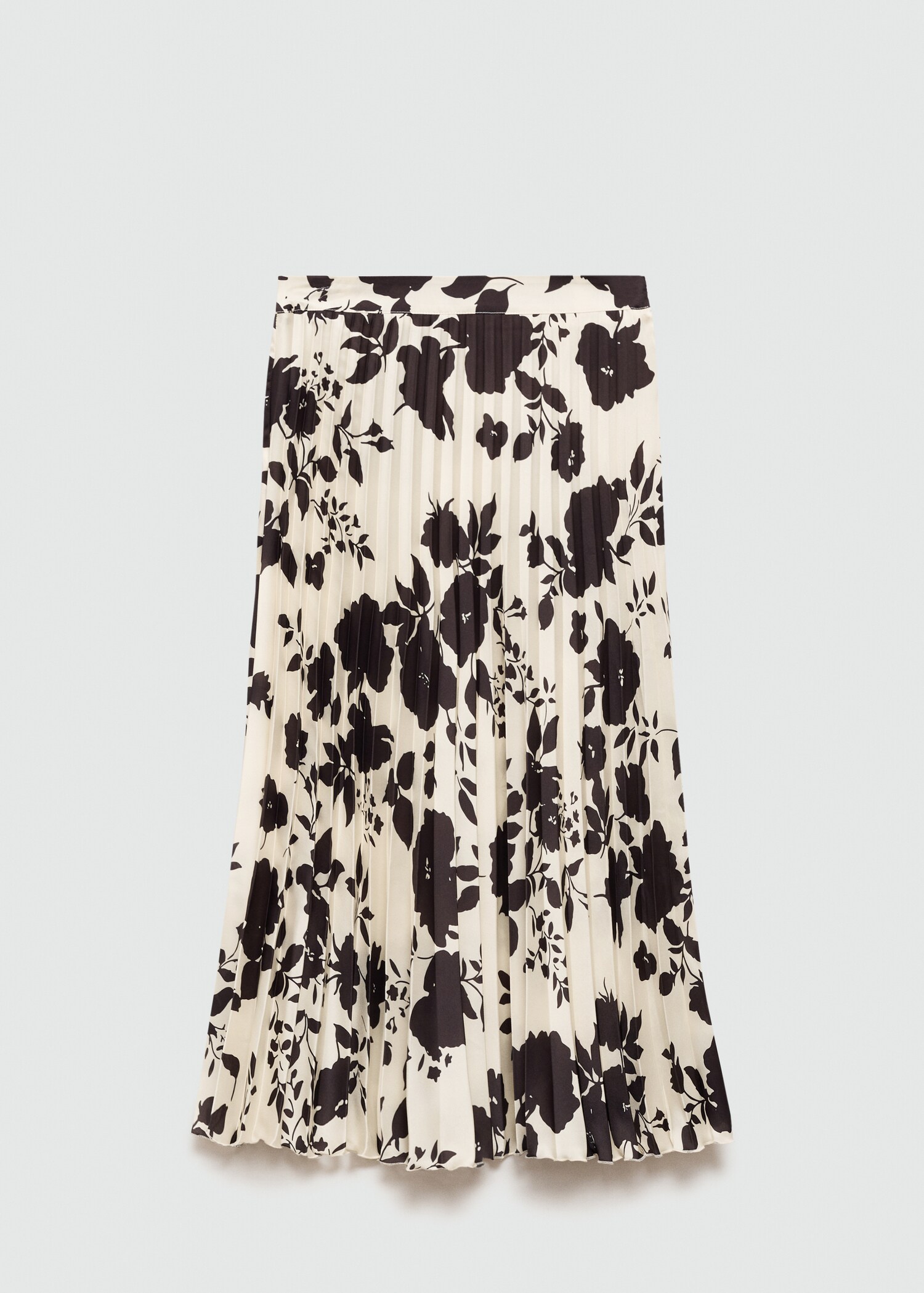 Printed pleated skirt - Article without model