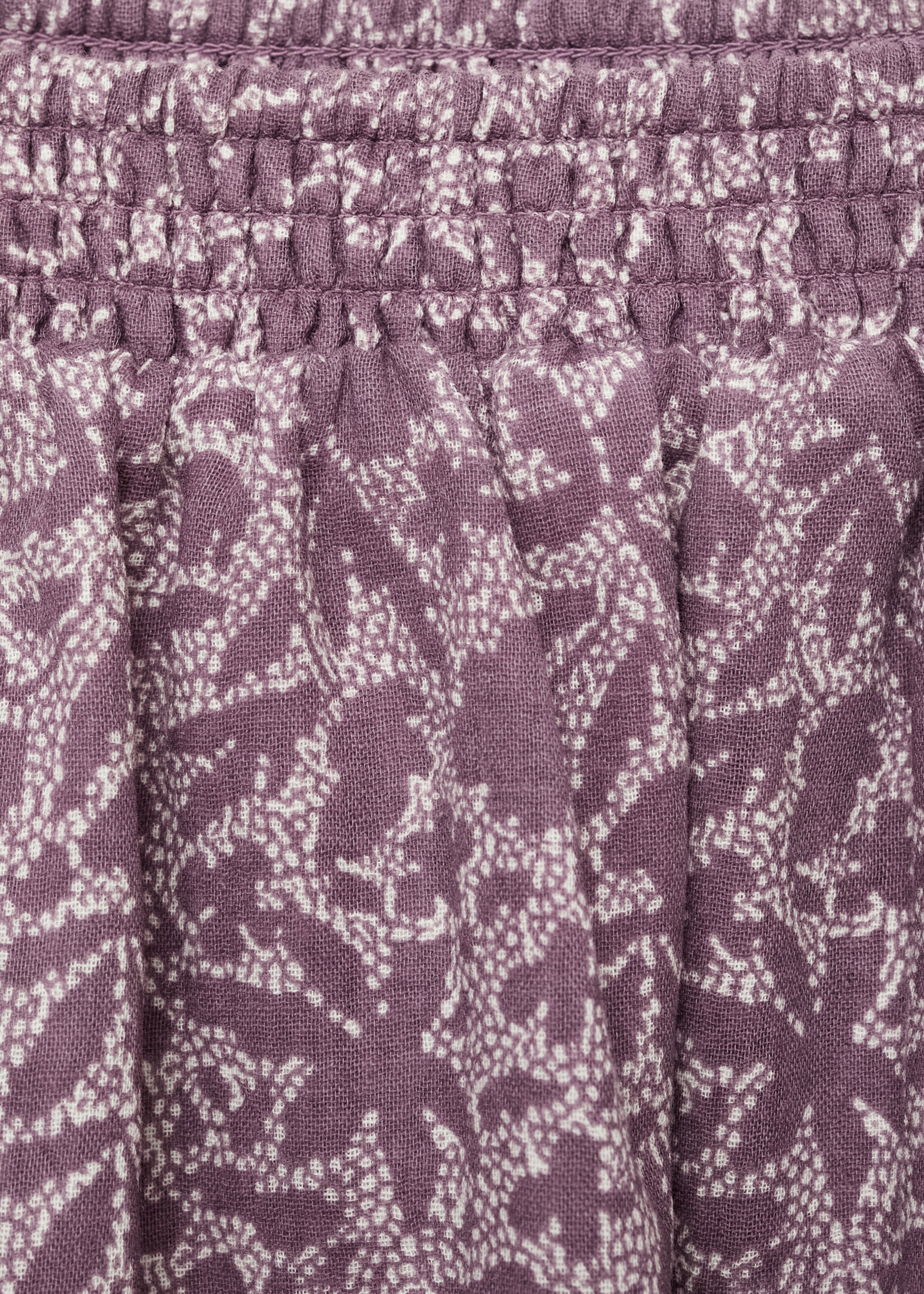 Printed ruffle skirt - Details of the article 8