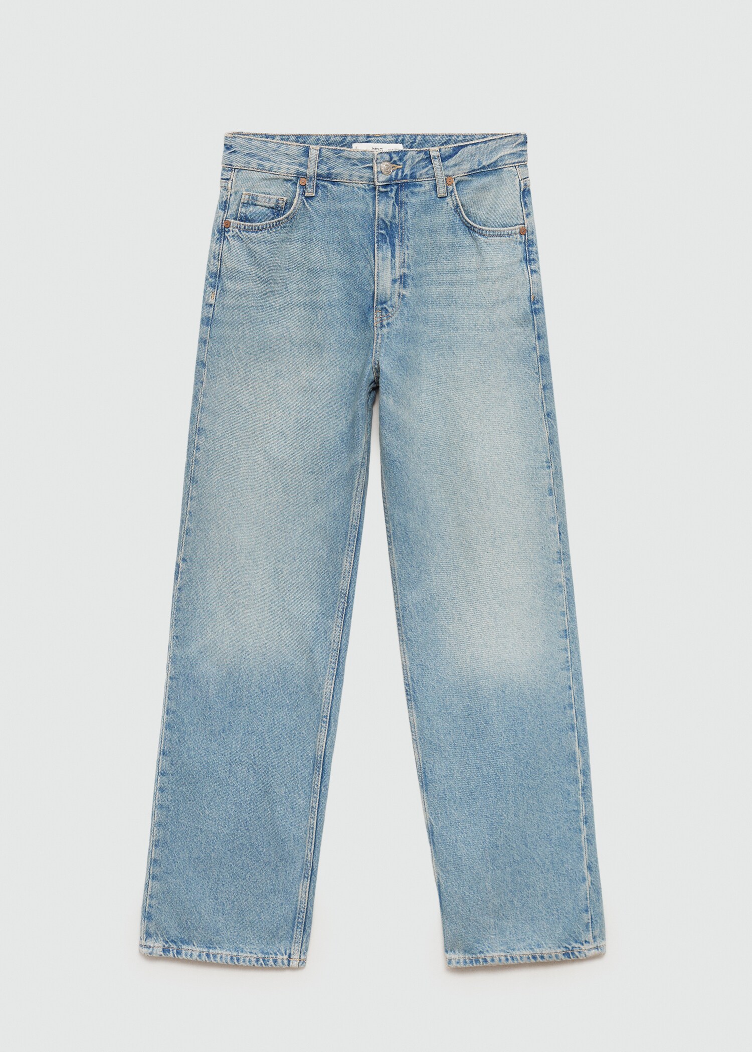 Jeans rectos tiro bajo - Artículo sin modelo