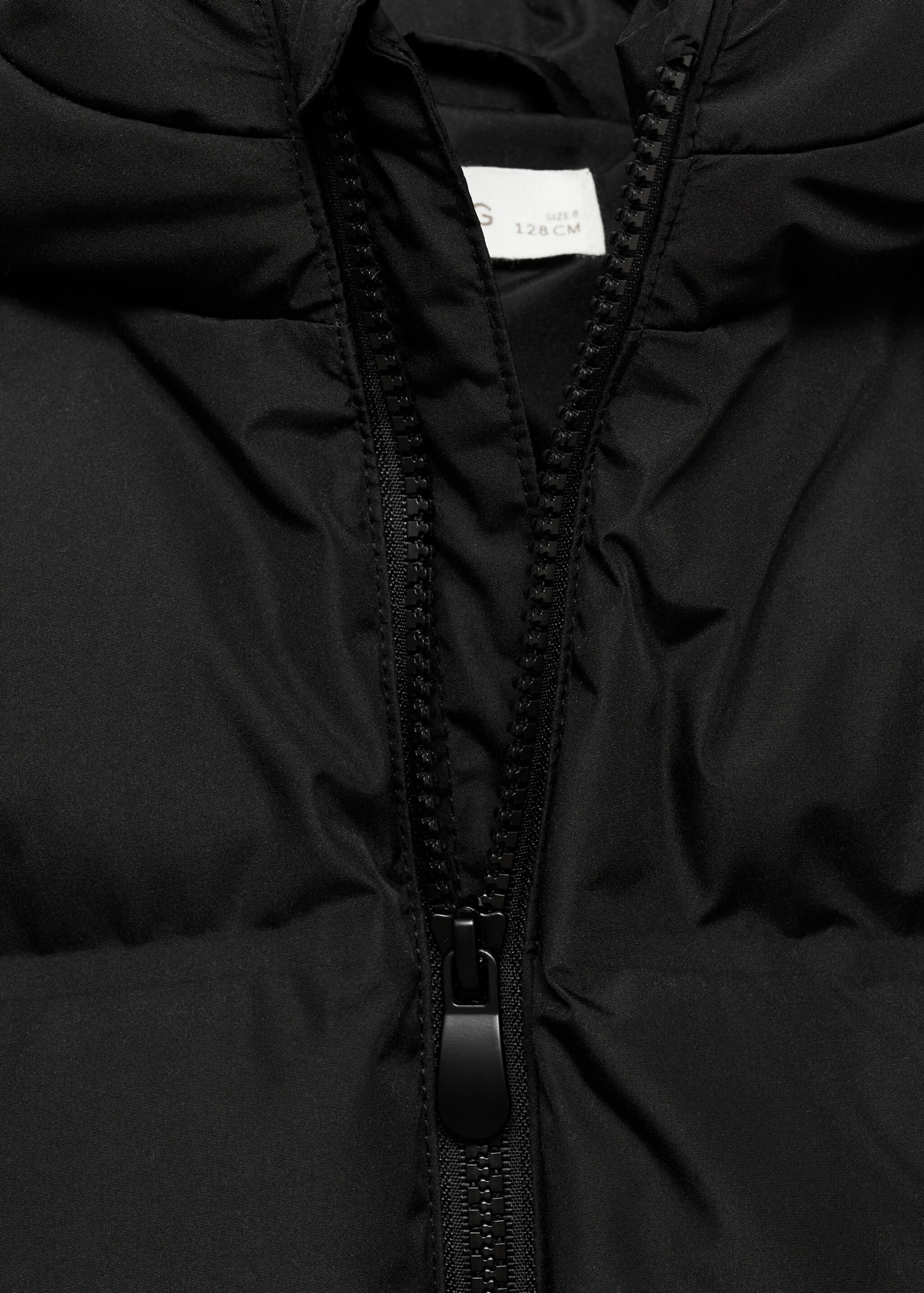 Hood quilted coat - Details of the article 8