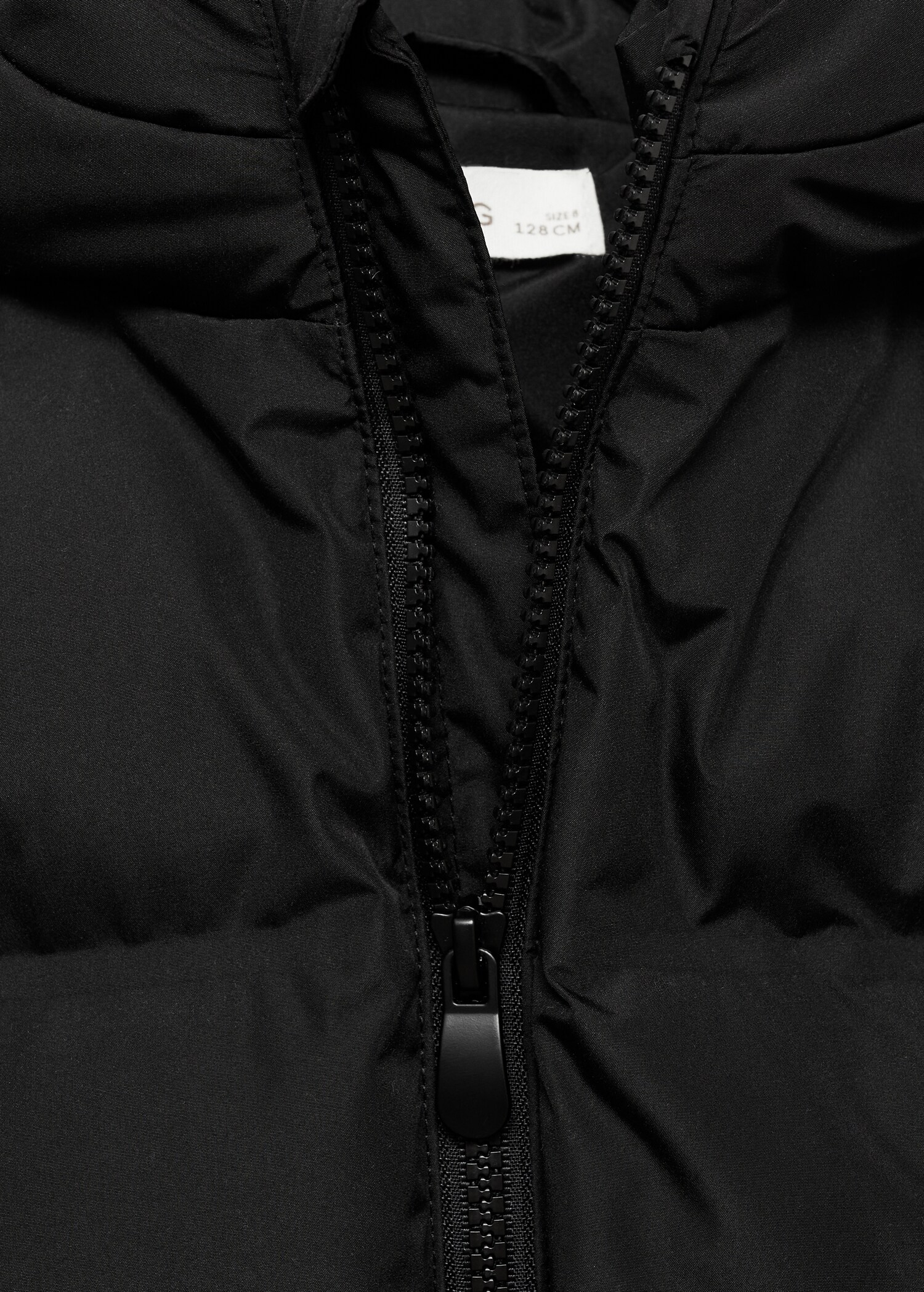 Hood quilted coat - Details of the article 8