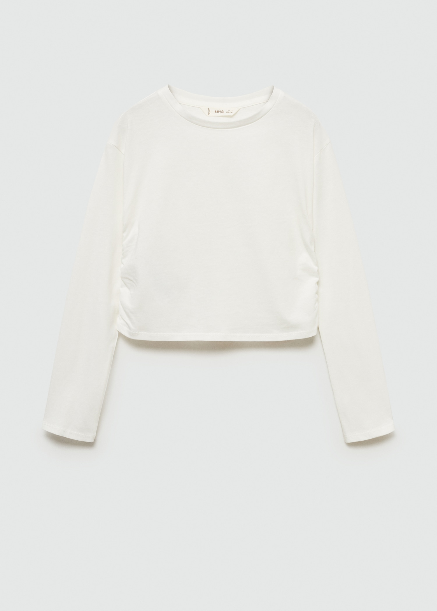 Ruched detail T-shirt - Article without model