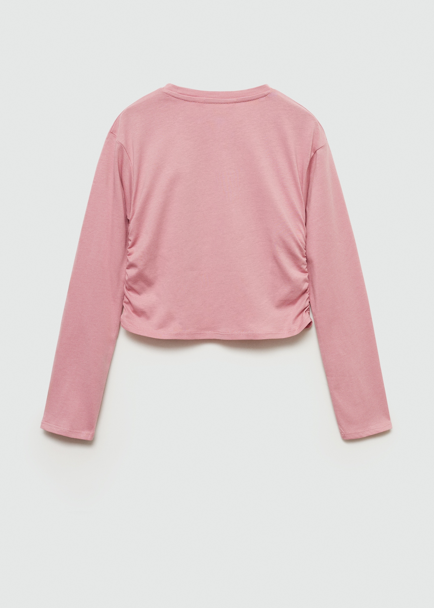 Ruched detail T-shirt - Reverse of the article
