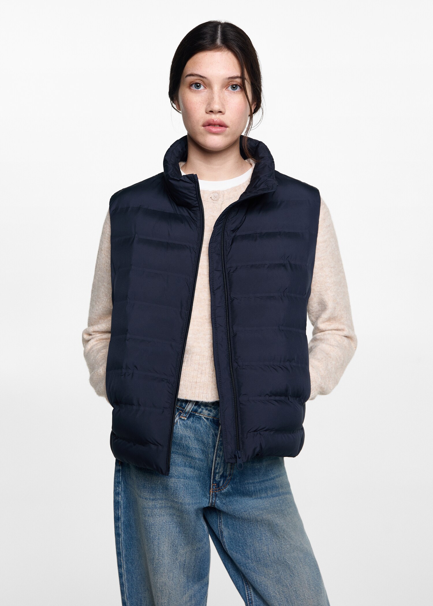 Quilted gilet - Medium plane