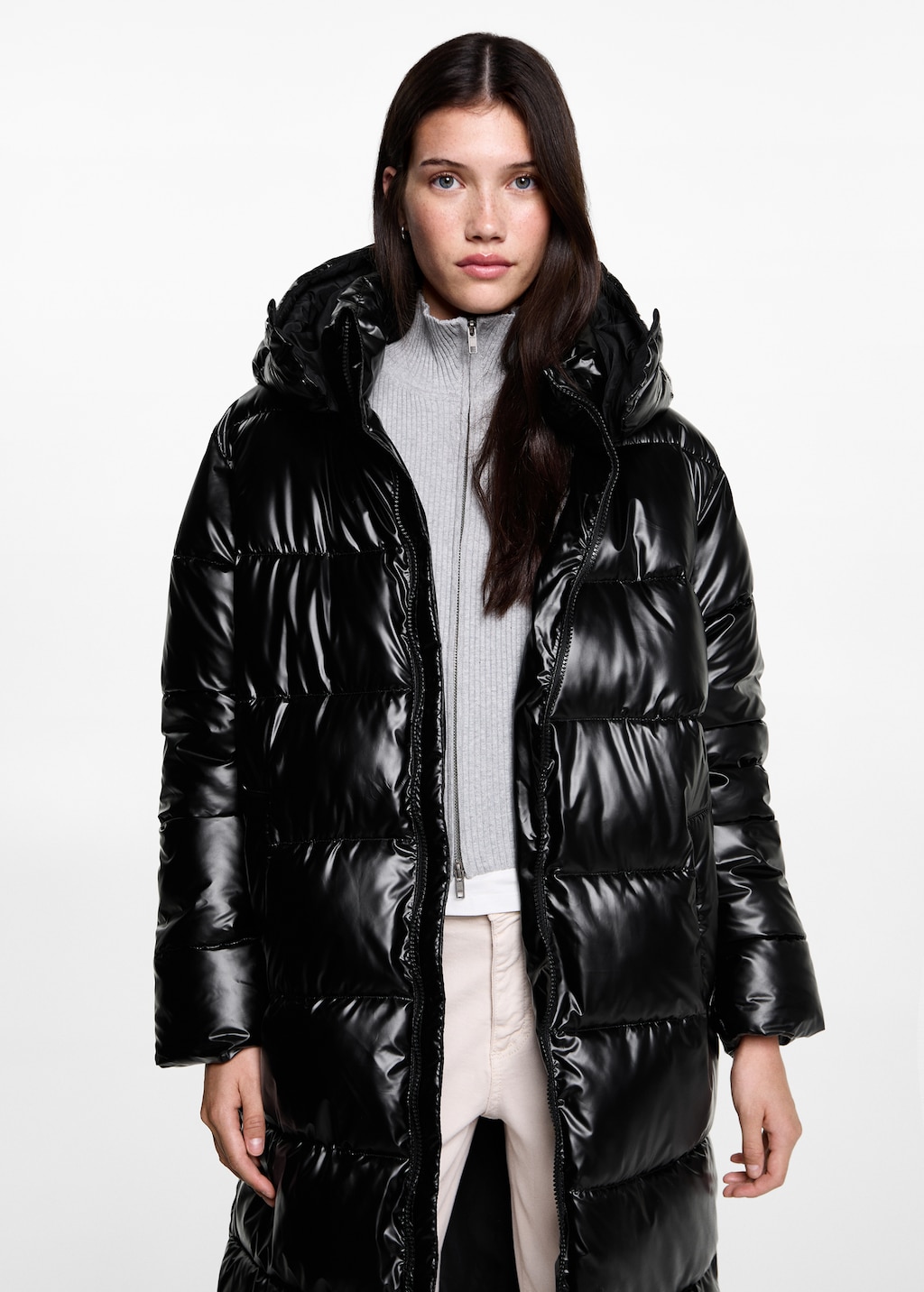 Quilted coat hot sale
