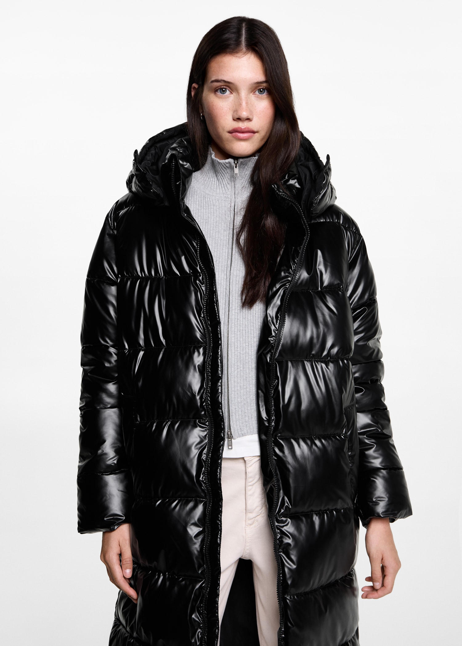 Anorak largo acolchado Teen MNG Ecuador