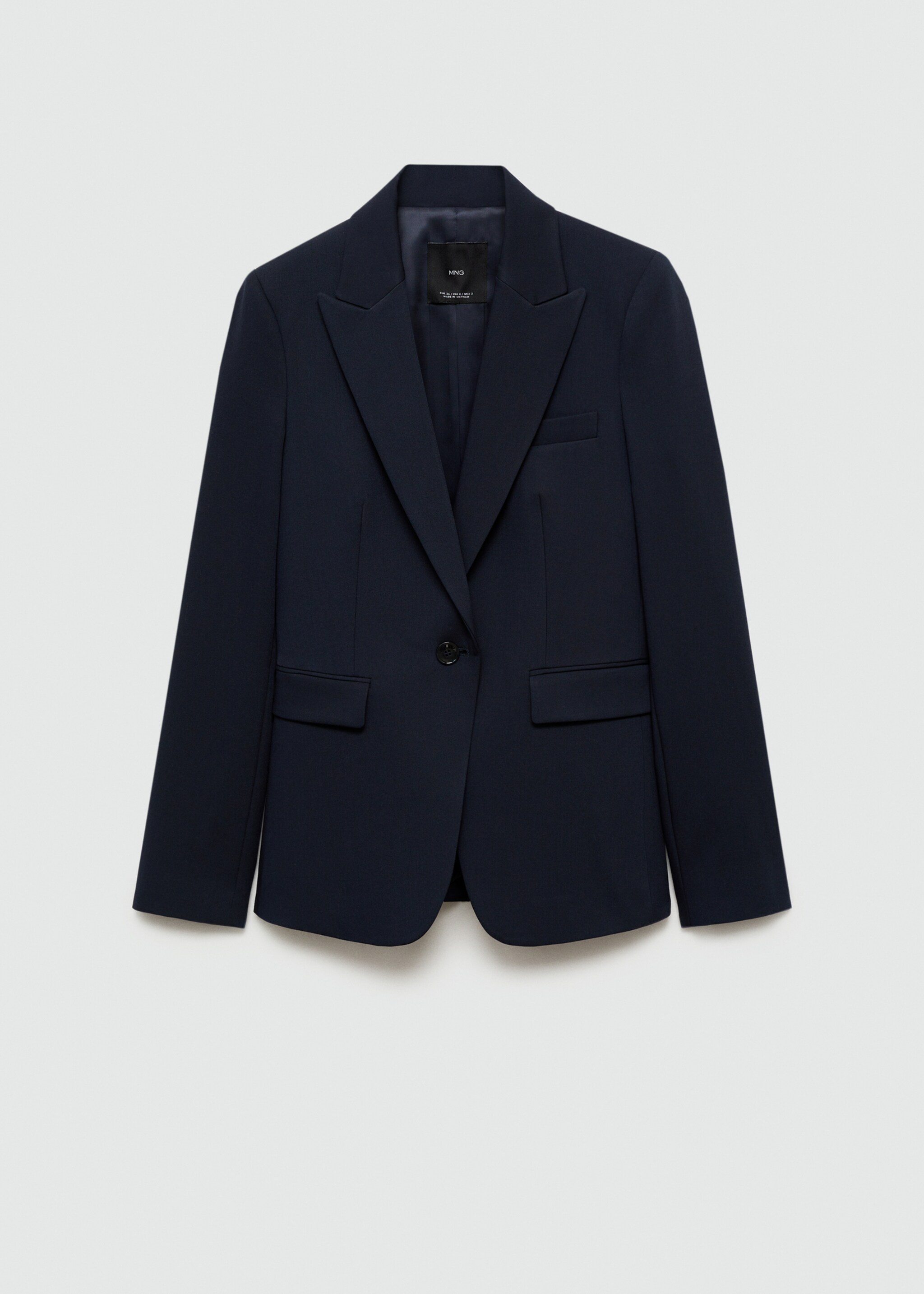 Fitted suit jacket - Article without model
